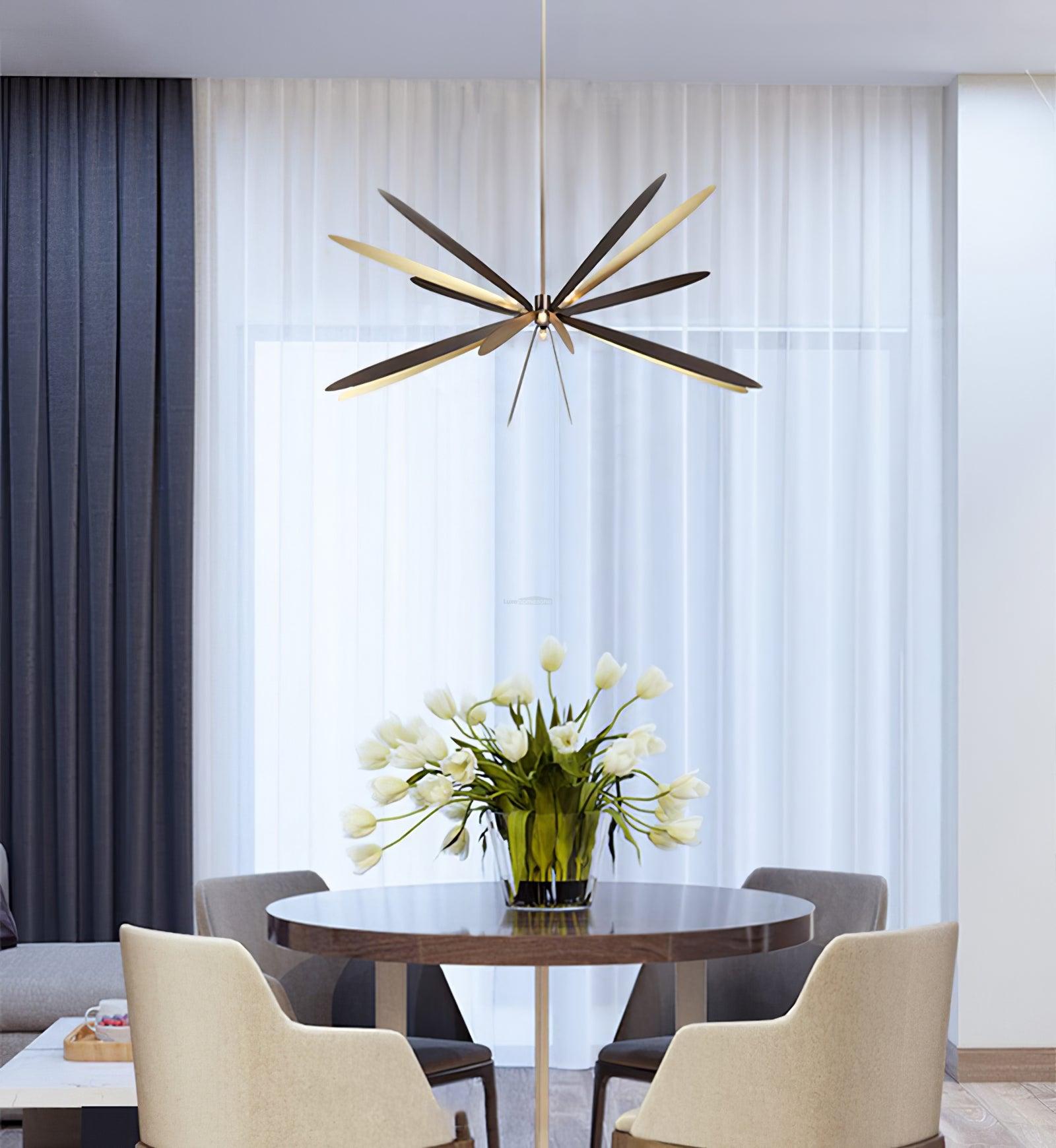 Libellule Chandelier ∅ 31.5″ - Luxehomezone