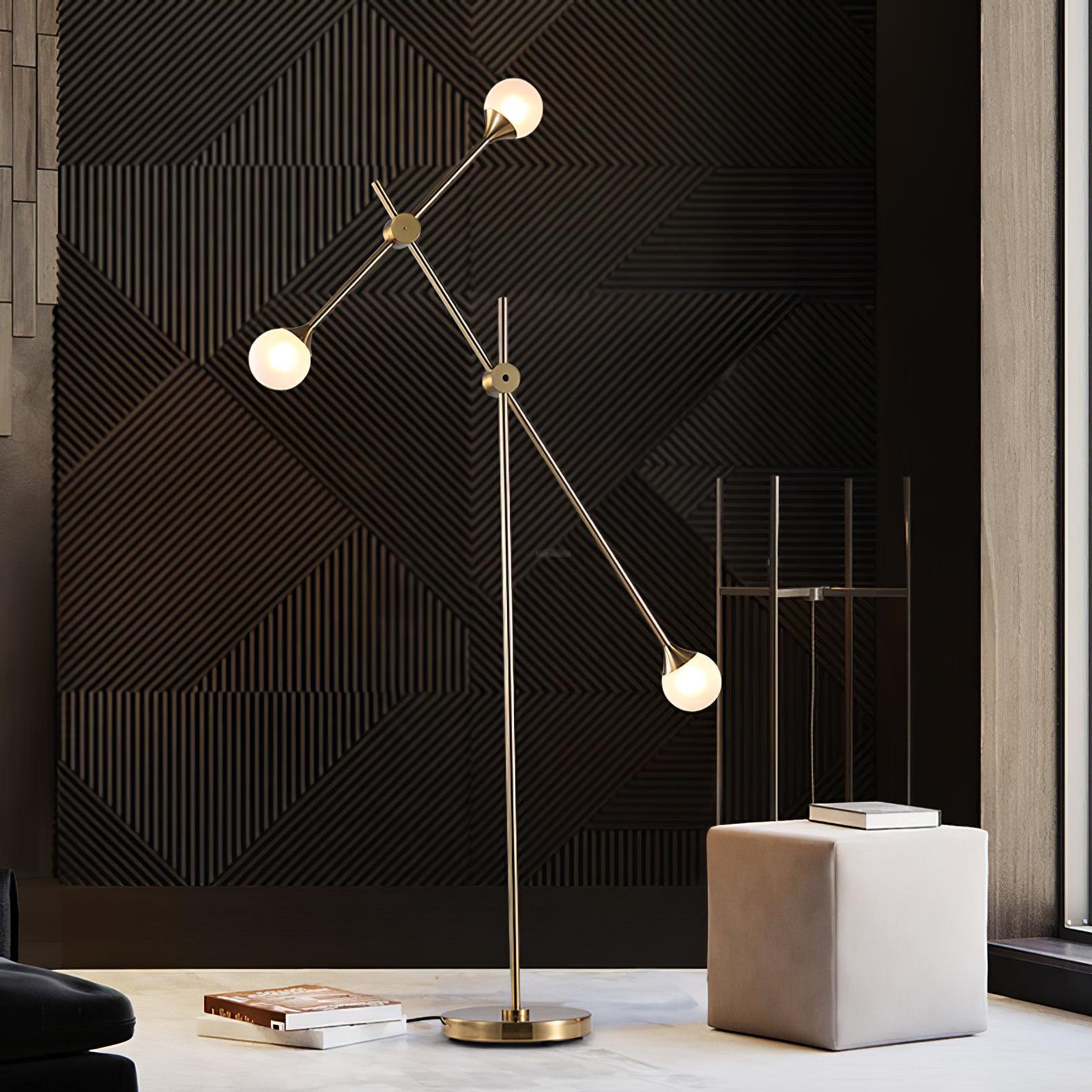 Kemi Floor Lamp ∅ 47.2″ - Flexible-1-Luxehomezone