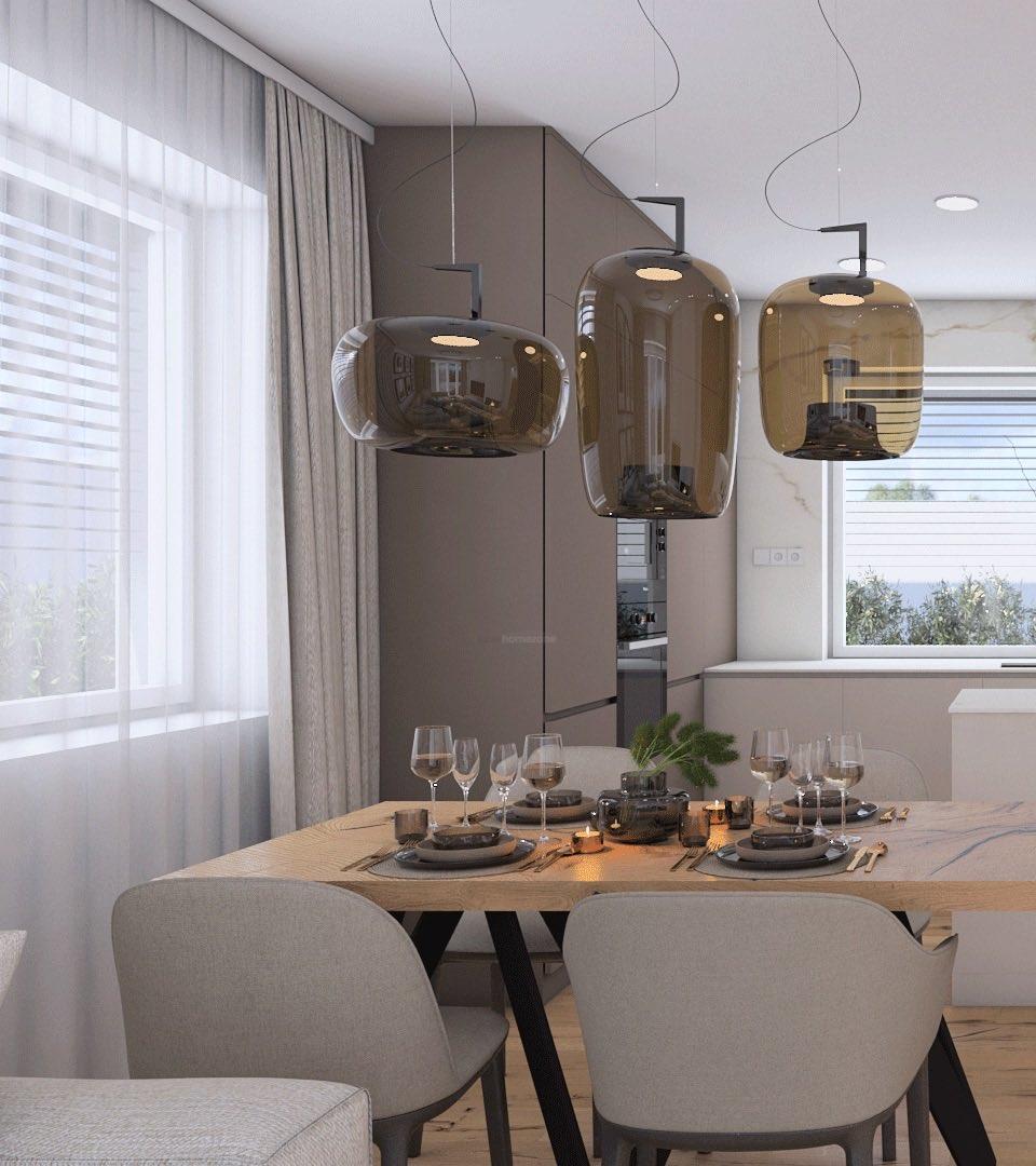 Doppelte Pendant - Art Glass-1-Luxehomezone