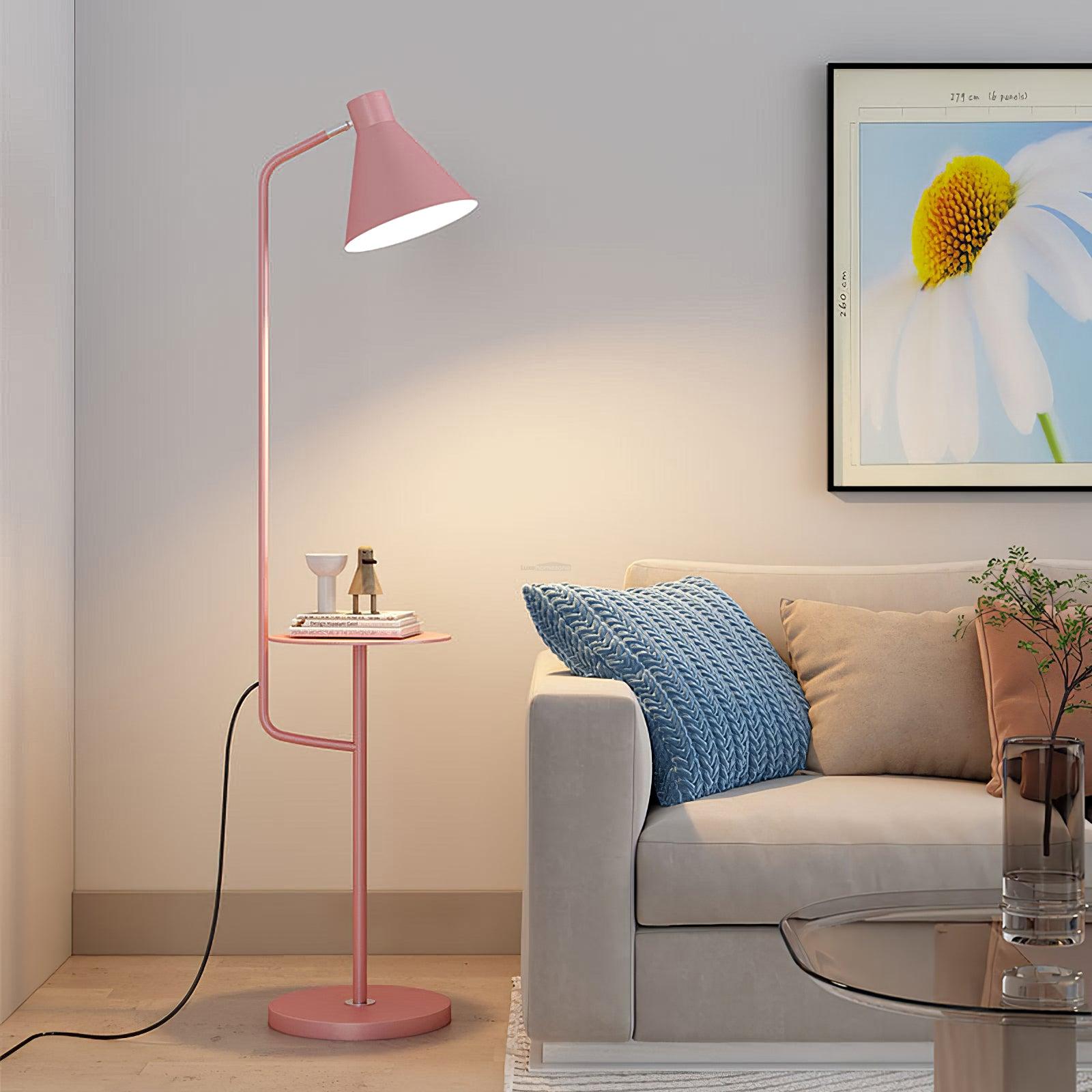 Macaroon Floor Lamp W 11″ - Luxehomezone