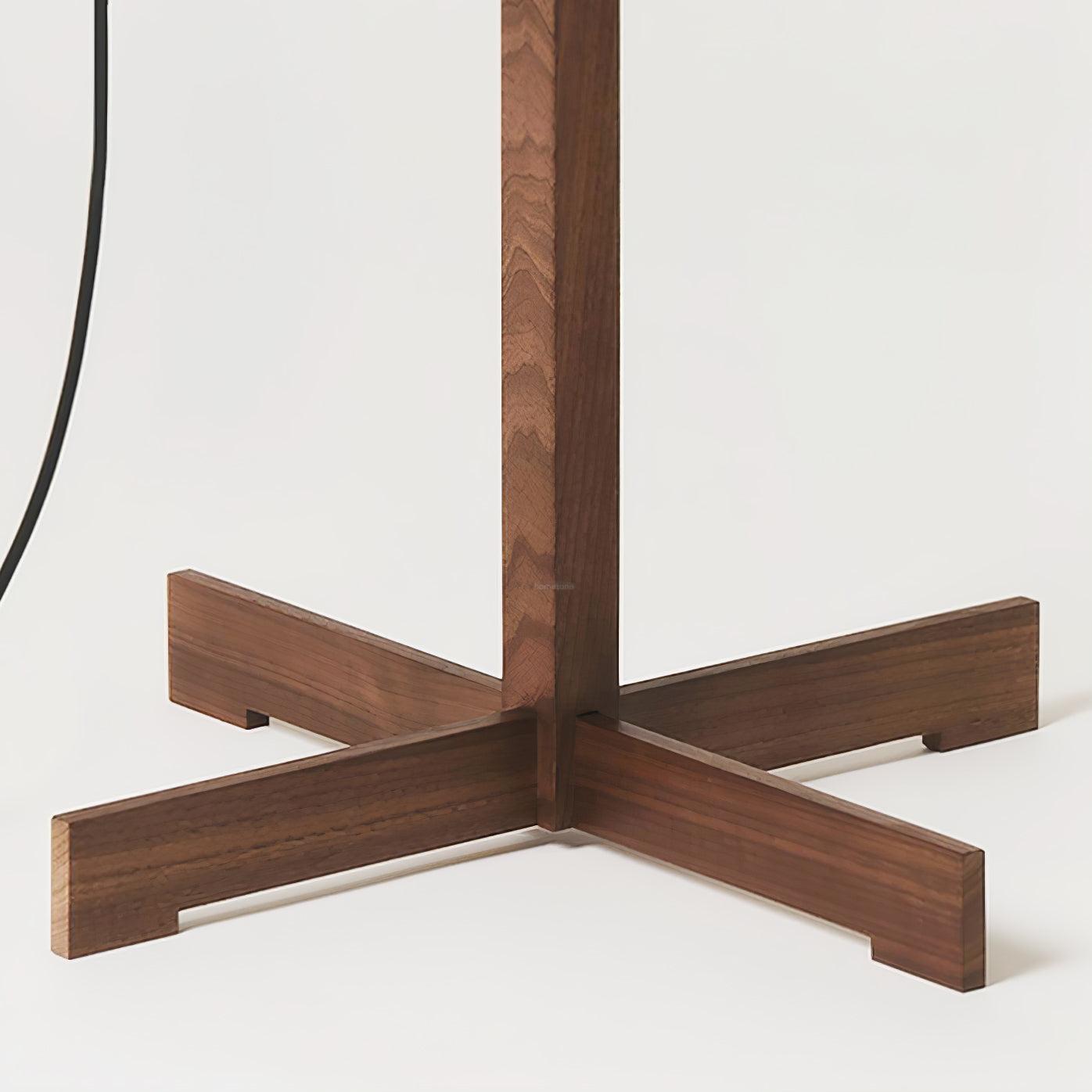 Svelte Silhouette Floor Light - Wood-1-Luxehomezone