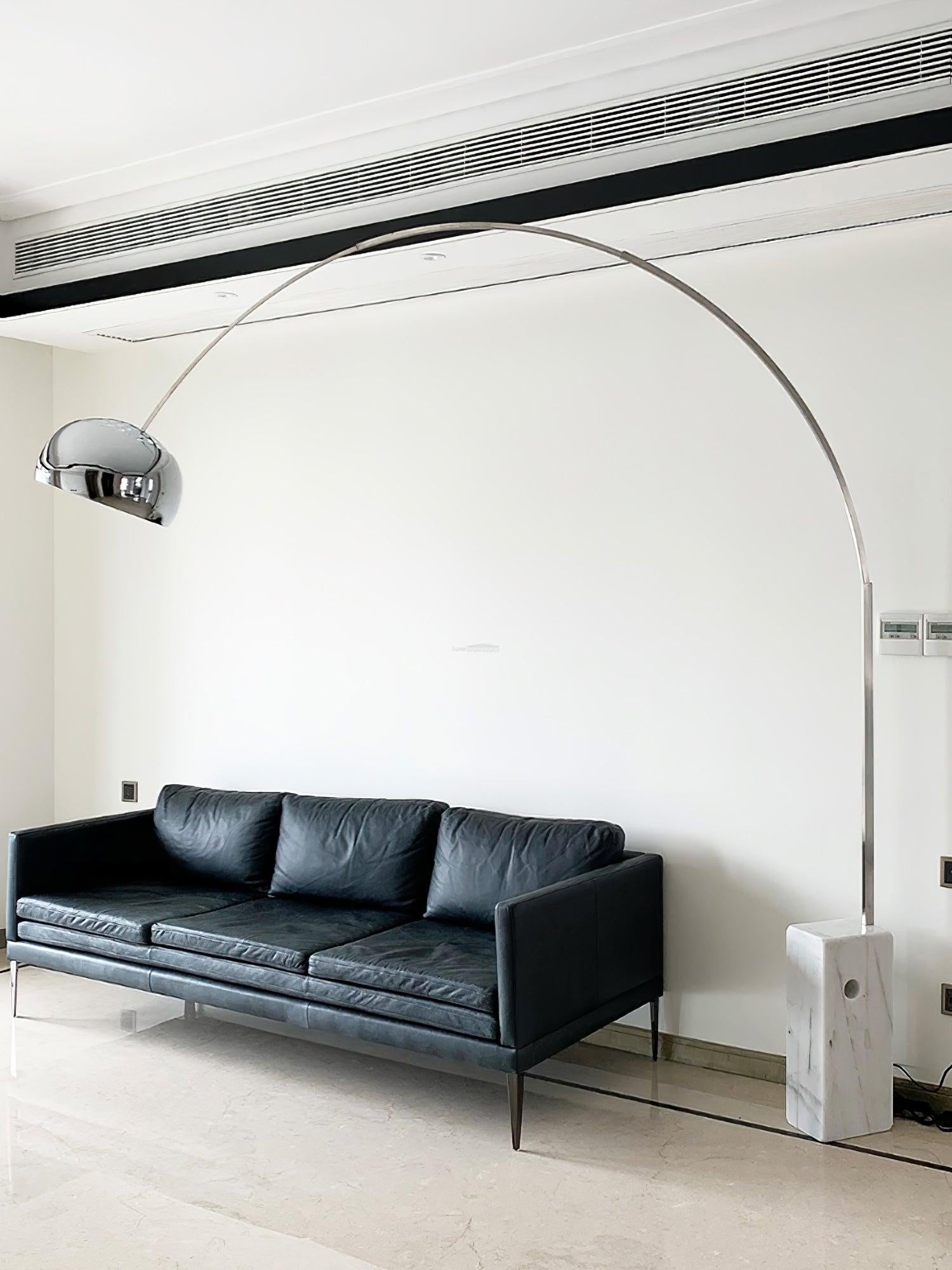 Arco Floor Light - Alabaster-1-Luxehomezone