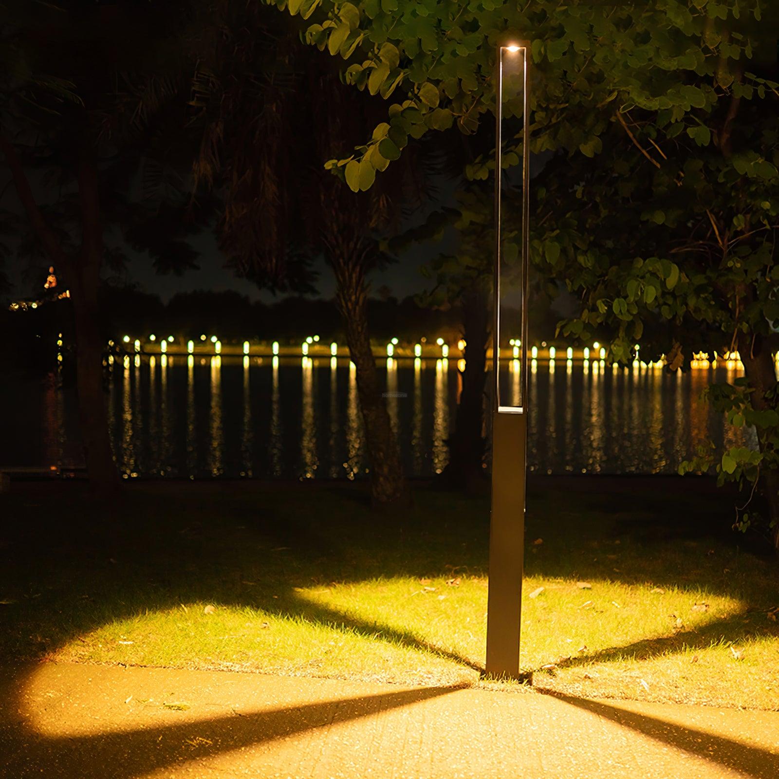 Pole Outdoor Floor Lamp - Pillar-1-Luxehomezone