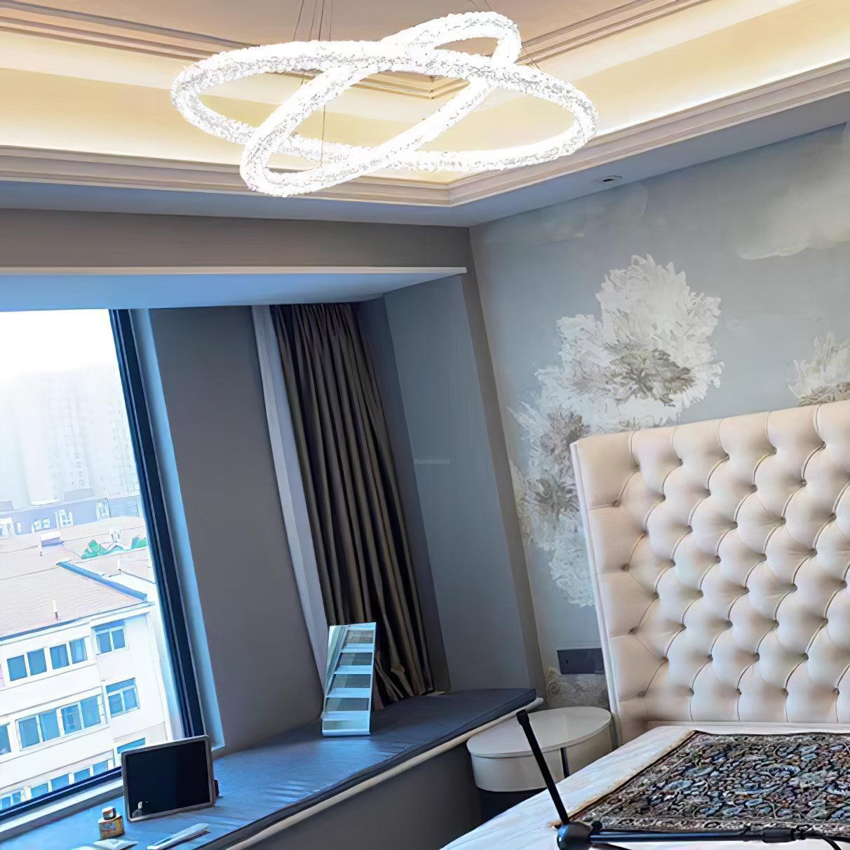 Crystal Ring Chandeliers - Crystals-1-Luxehomezone