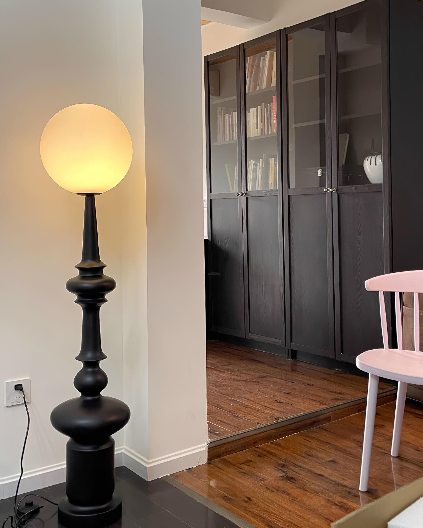 Constance Floor Lamp  ∅ 11.8″ - Lava-1-Luxehomezone