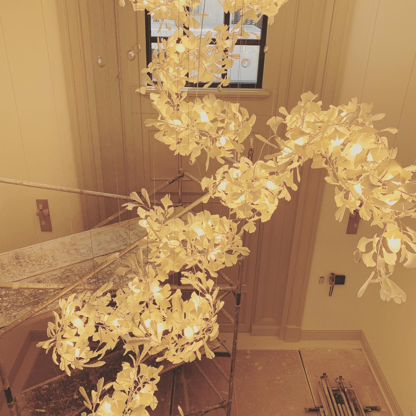 Gingko Chandelier Style C - Gingko, Gingko Chandelier-1-Luxehomezone