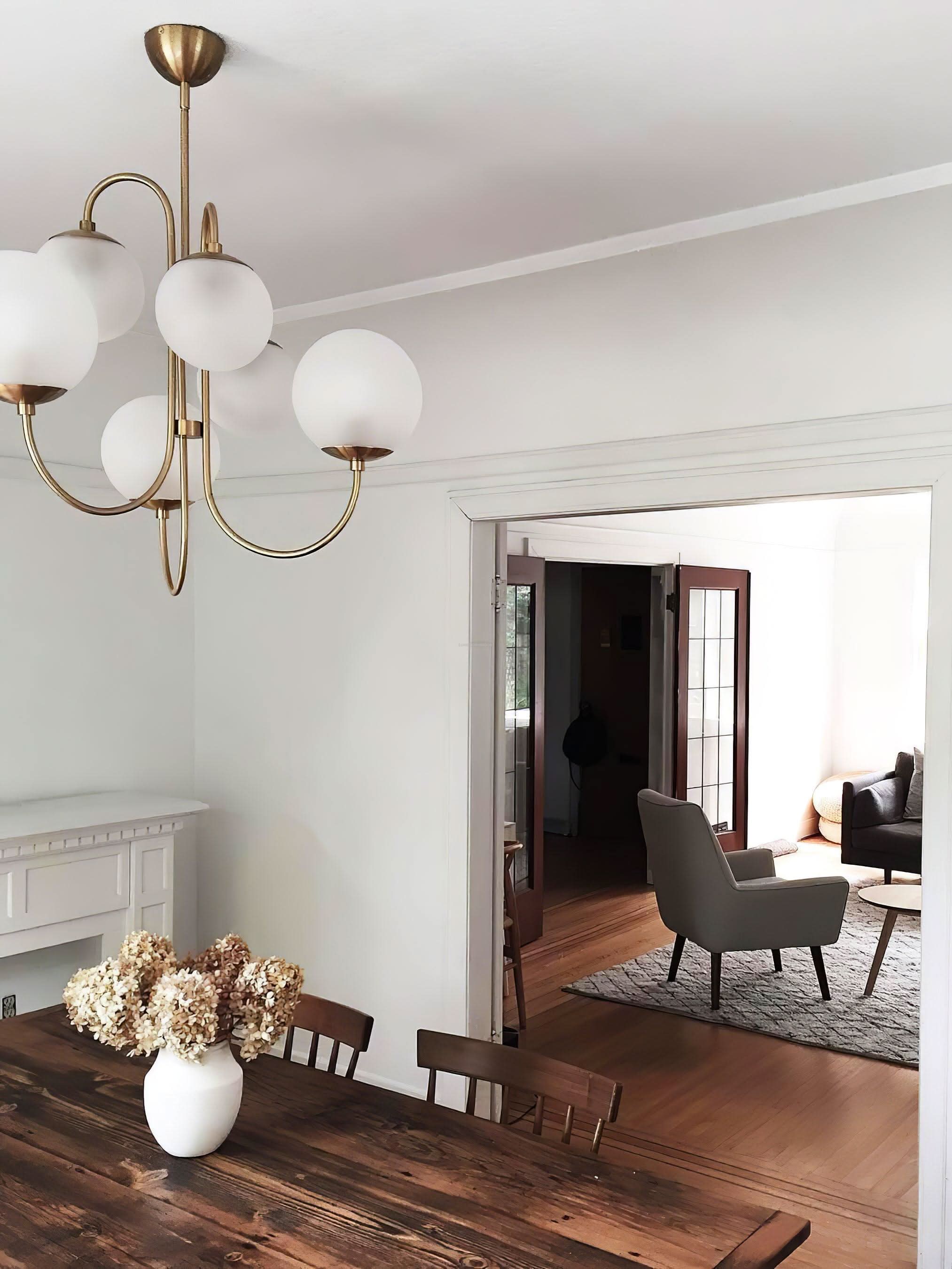 Gooseneck Chandelier ∅ 30″ - Luxehomezone