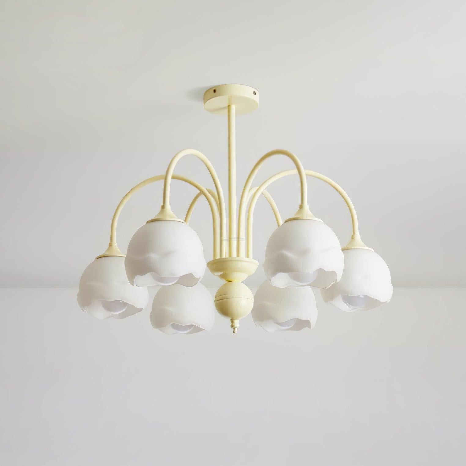 Creamy Chandelier with 5/6/8 heads - Zahara-1-Luxehomezone