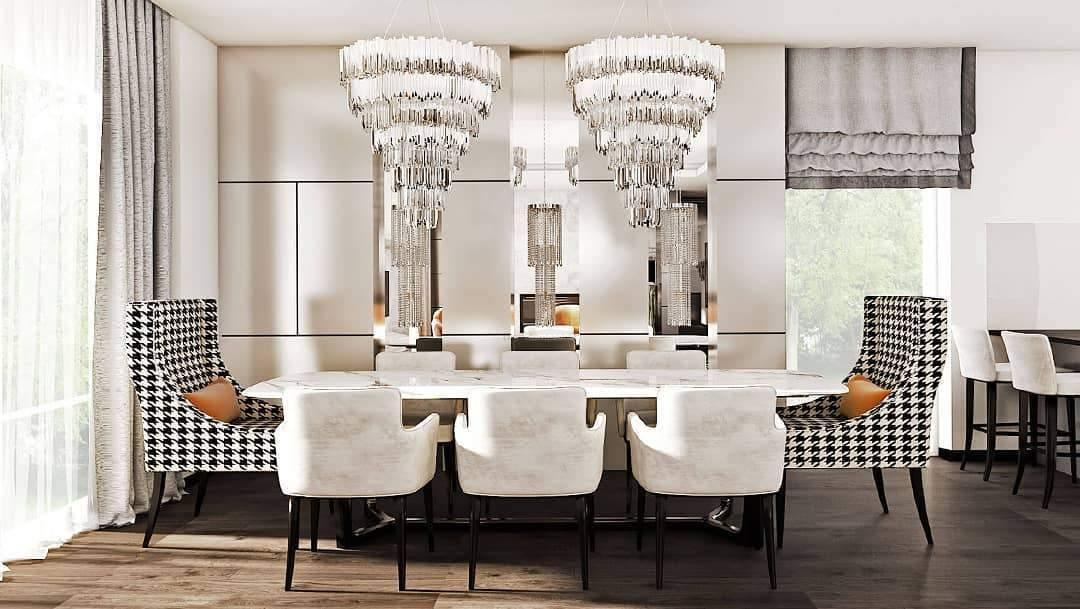 Empire Chandelier ∅ 11.8″ - Crystals-1-Luxehomezone