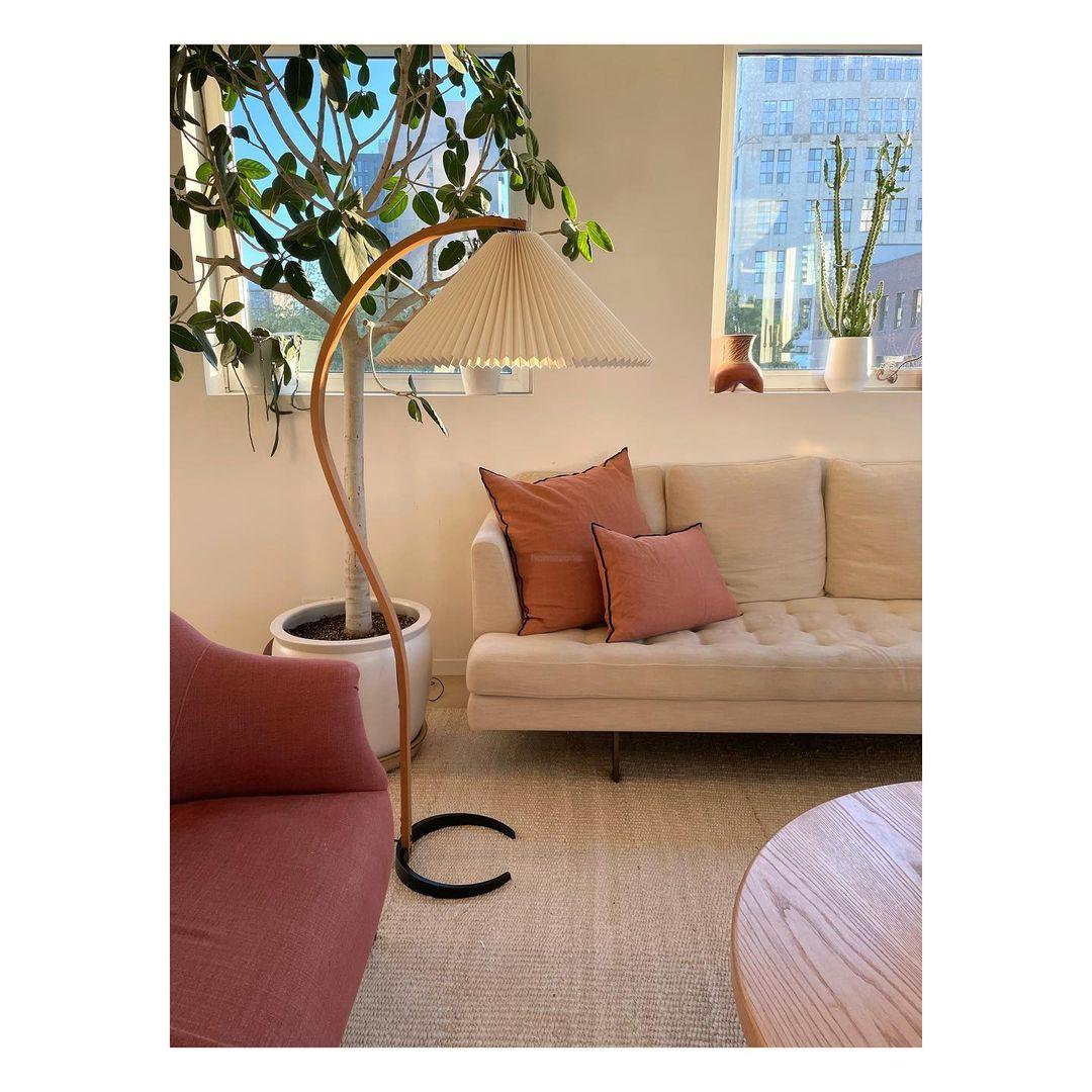 Caprany Floor Lamp - Drapery-1-Luxehomezone