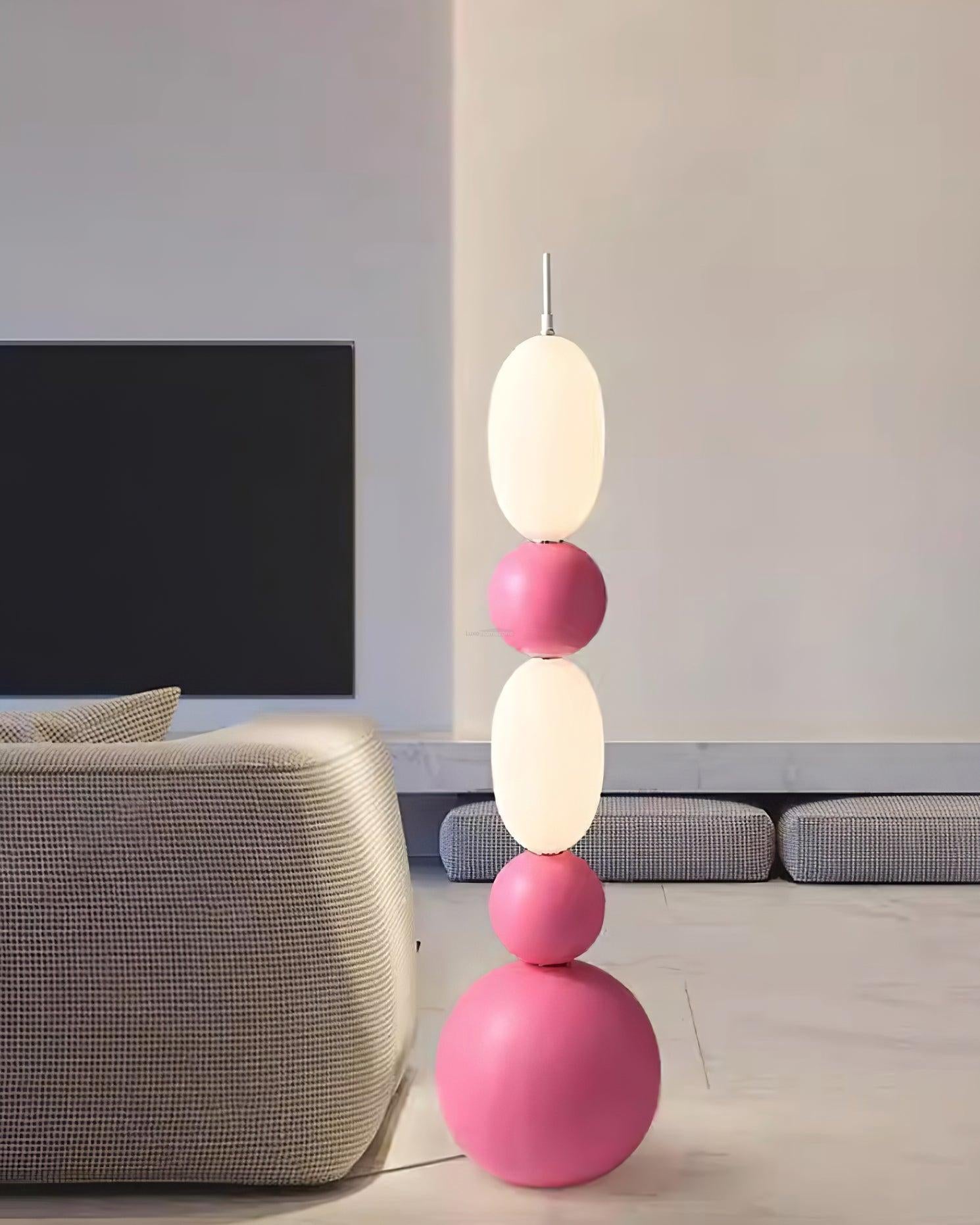 Bola Floor Lamp  ∅ 15.7″ - Lava-1-Luxehomezone