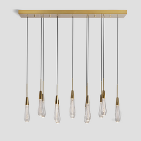 Solitaire Linear Chandelier 37"/ 50"/ 70"/ 87"/ 120"
