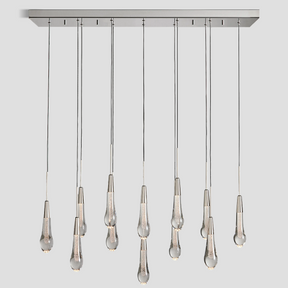 Solitaire Linear Chandelier 37"/ 50"/ 70"/ 87"/ 120"