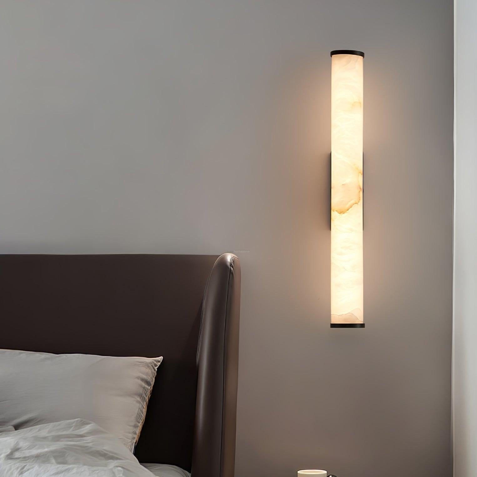 Callisto Wall Sconce Alabaster - Alabaster, Alabaster Wall Lamp-1-Luxehomezone