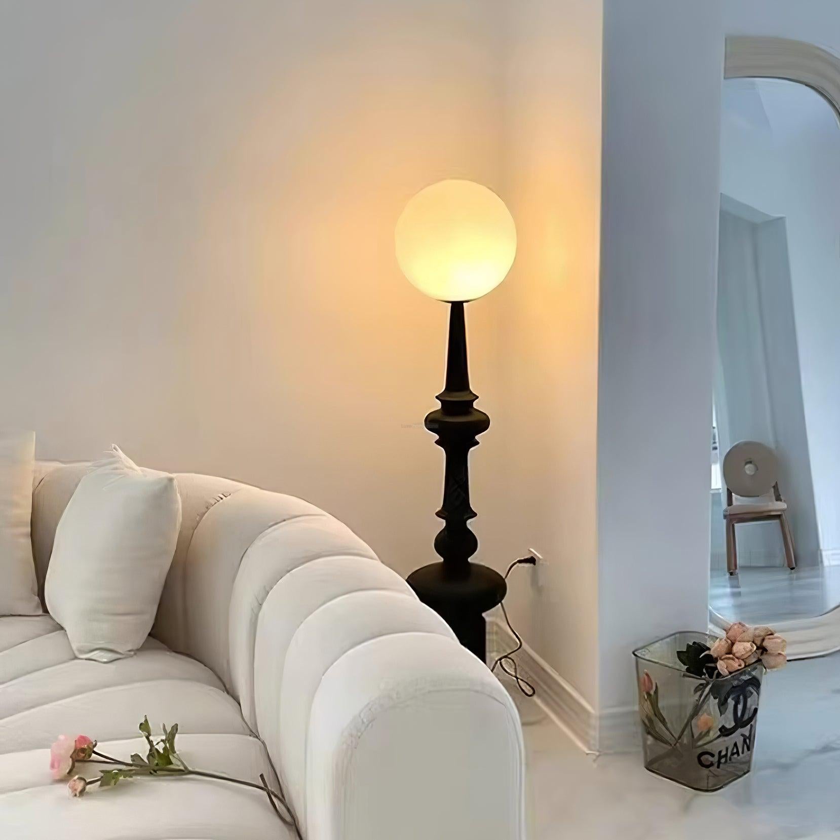 Constance Floor Lamp  ∅ 11.8″ - Lava-1-Luxehomezone