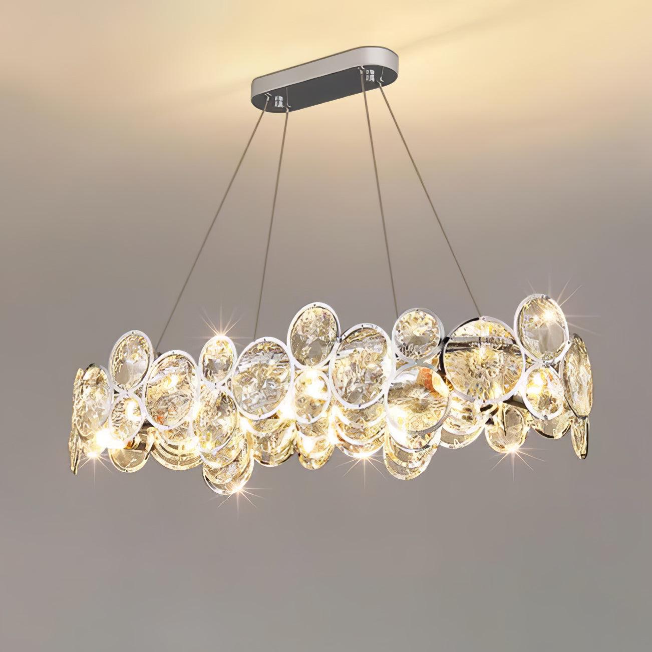 Chrome Crystal Chandelier - Crystals-1-Luxehomezone