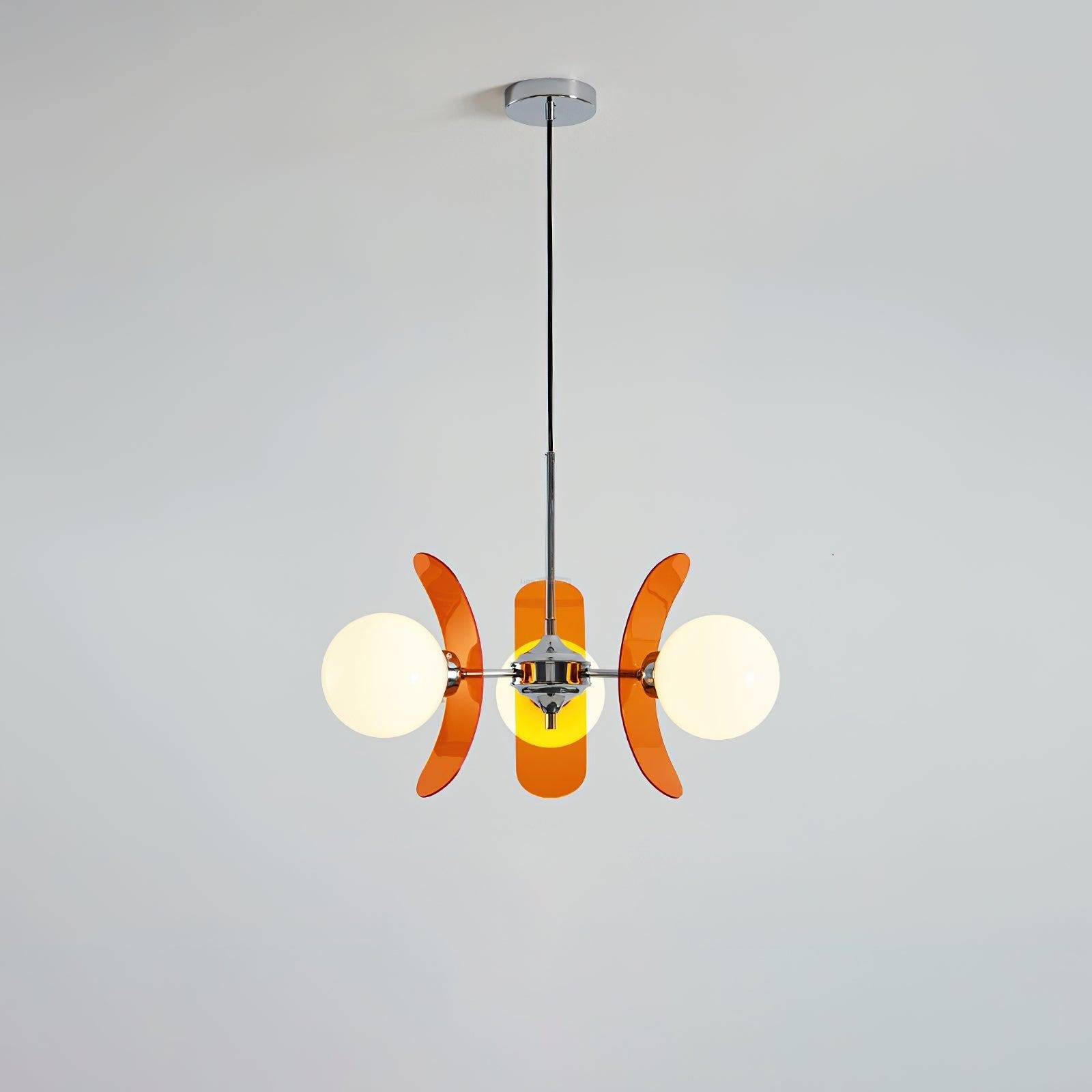 Phosphorescent Chandelier with3/5/6/8 heads - Frown, Optimized-1-Luxehomezone