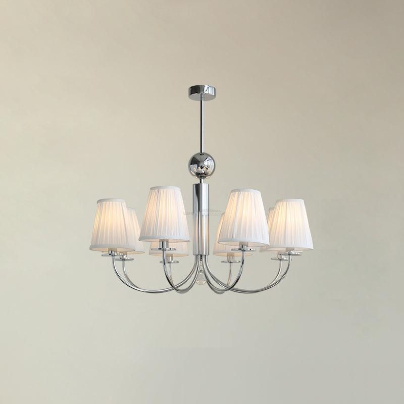 Simplicity Chrome Chandelier Φ 19.7″ - Variety-1-Luxehomezone