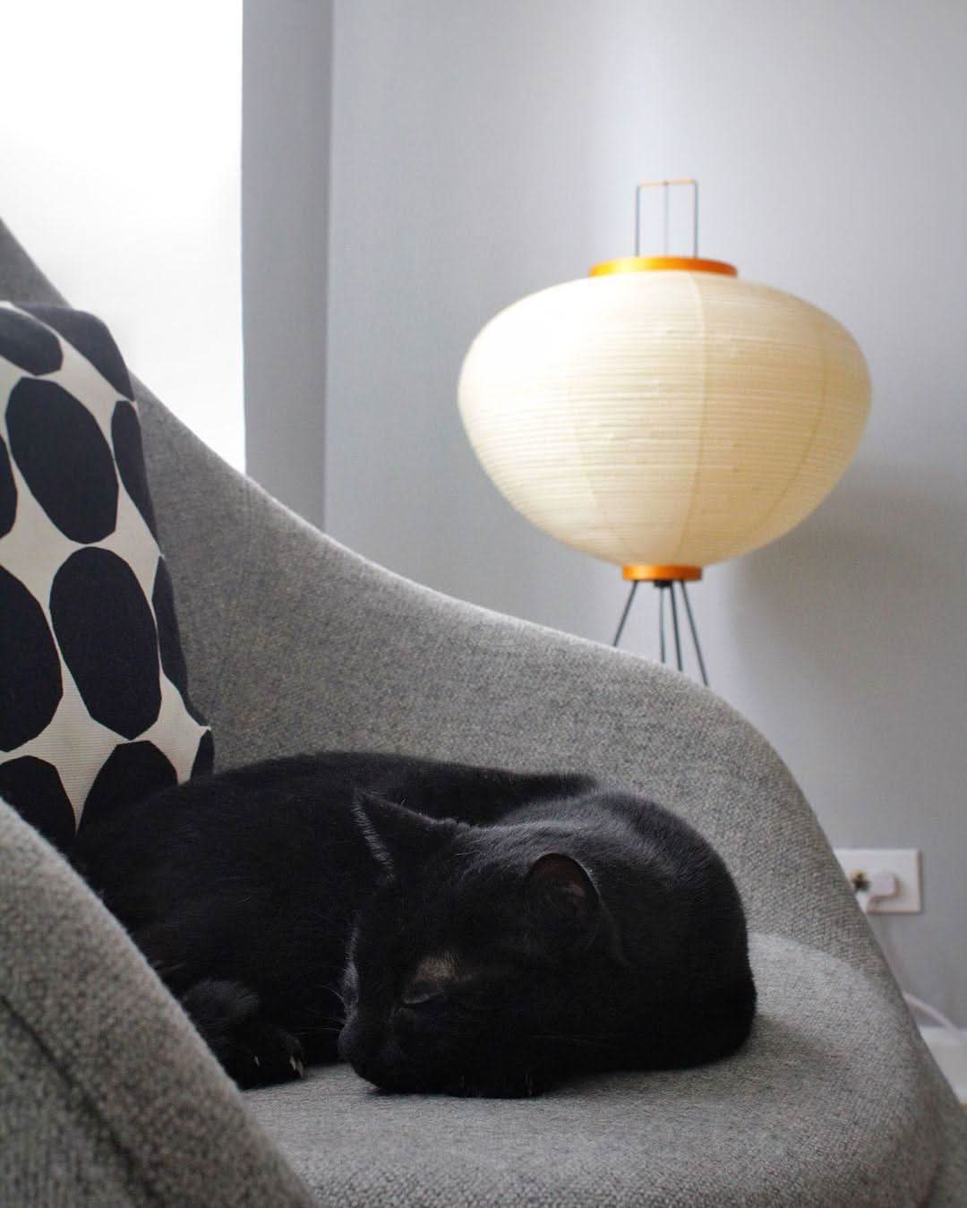 Akari Paper Floor Lamp - Luxehomezone