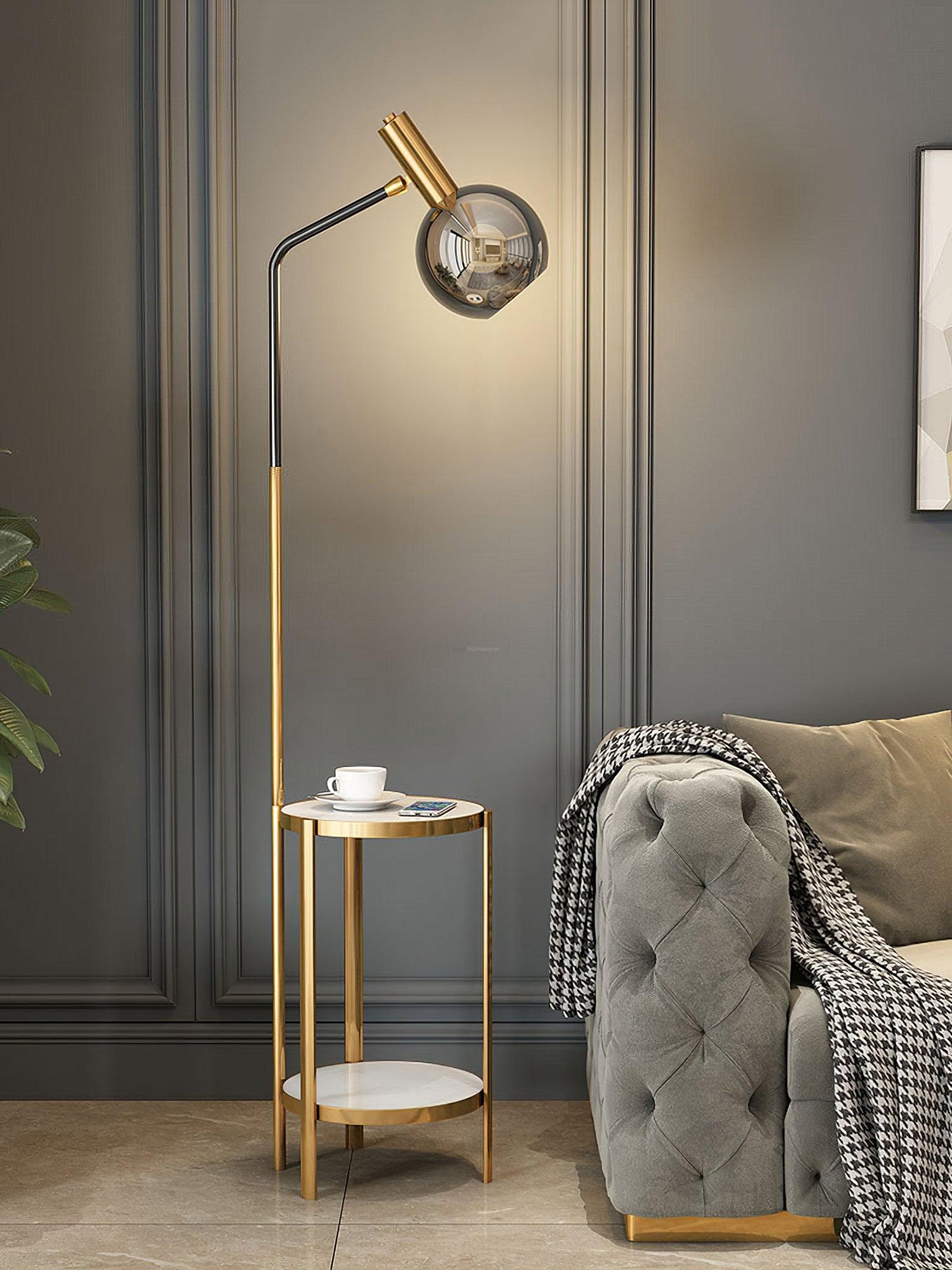 Teamson Home Floor Lamp  W 15.7″ - Unknown-1-Luxehomezone