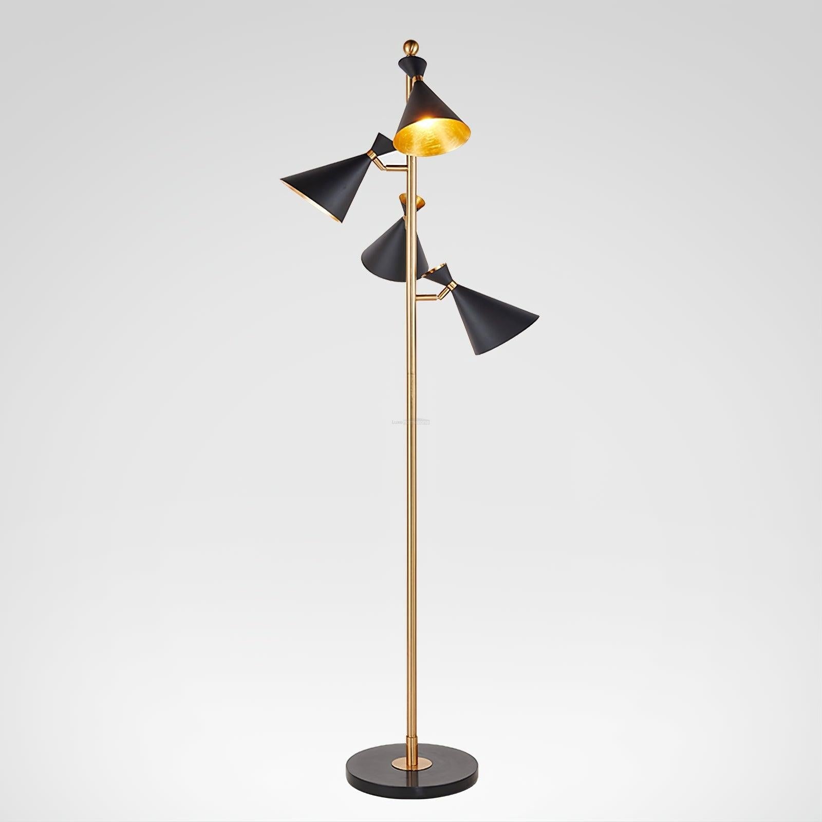Stilnovo Adjustable Floor Lamp ∅ 23.6″ - Geometry-1-Luxehomezone