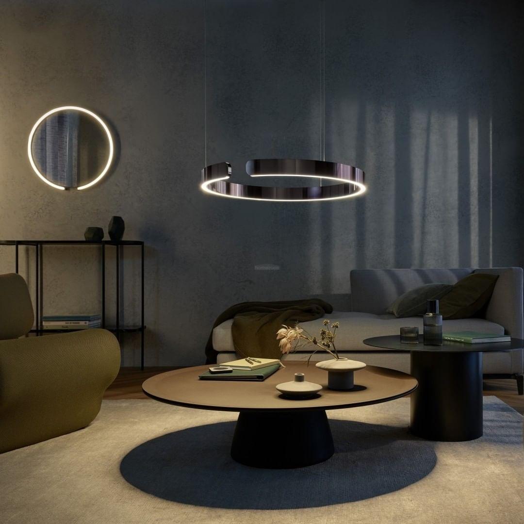 Circular Style Chandelier - ring-1-Luxehomezone