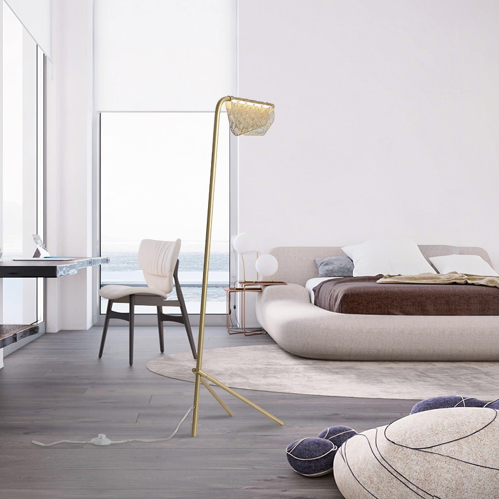 Mediterranea Floor Lamp ∅ 19.3″ - Bent-1-Luxehomezone
