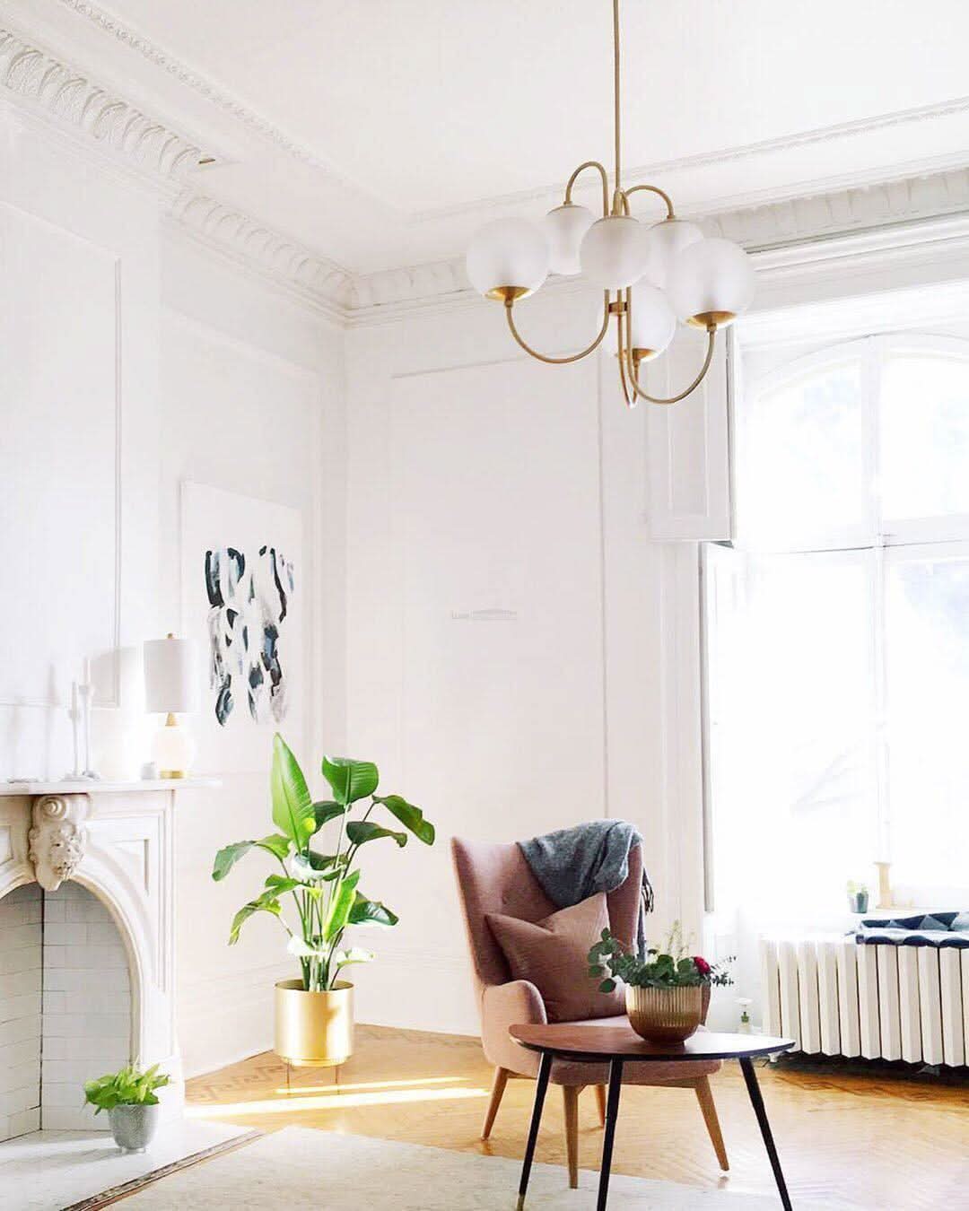 Gooseneck Chandelier ∅ 30″ - Luxehomezone