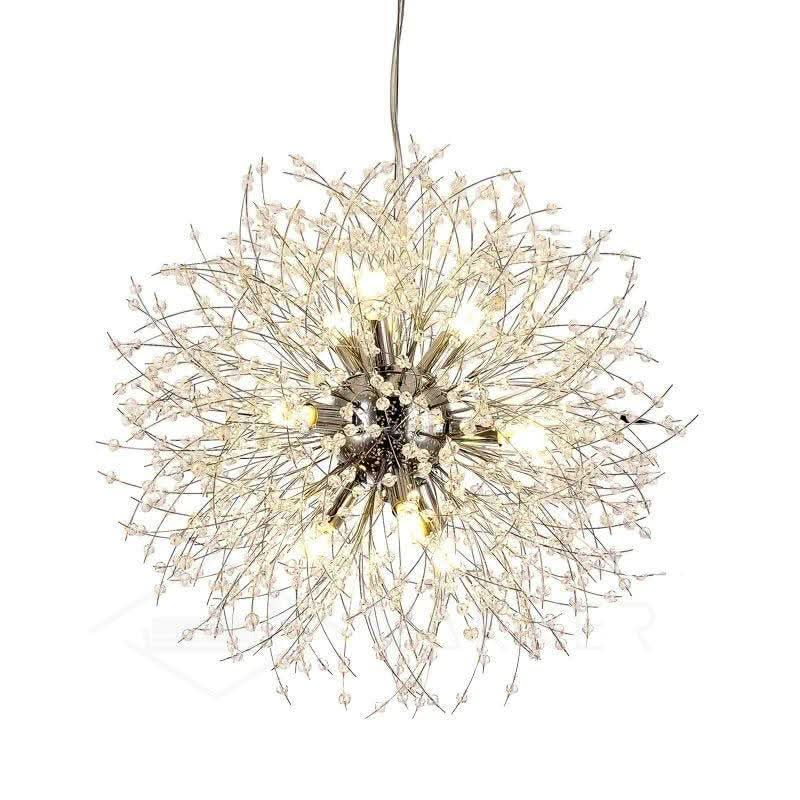 Crystal Dandelion Chandelier with 9/12/16 heads - Luxehomezone