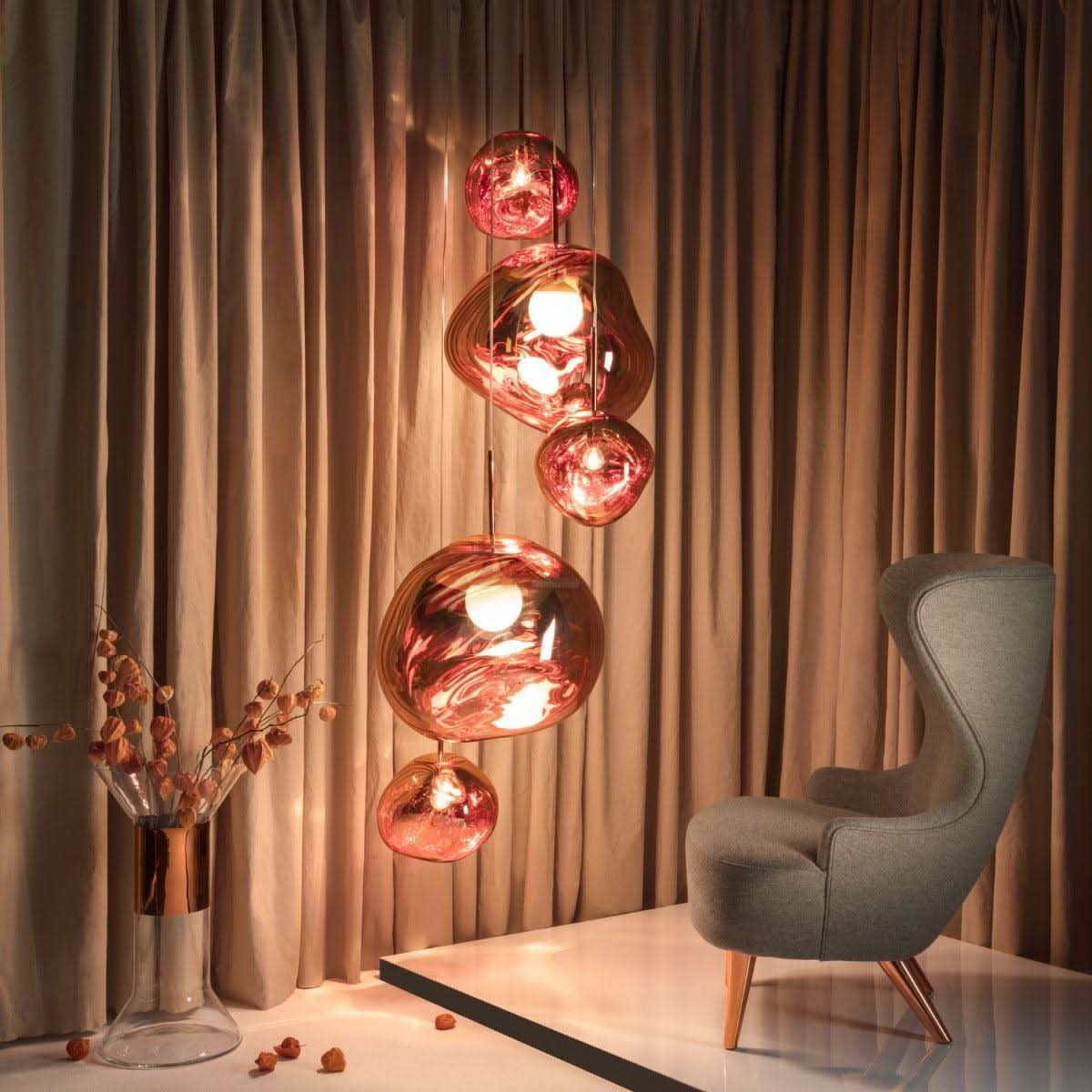 Lava Round Pendant - Luxehomezone