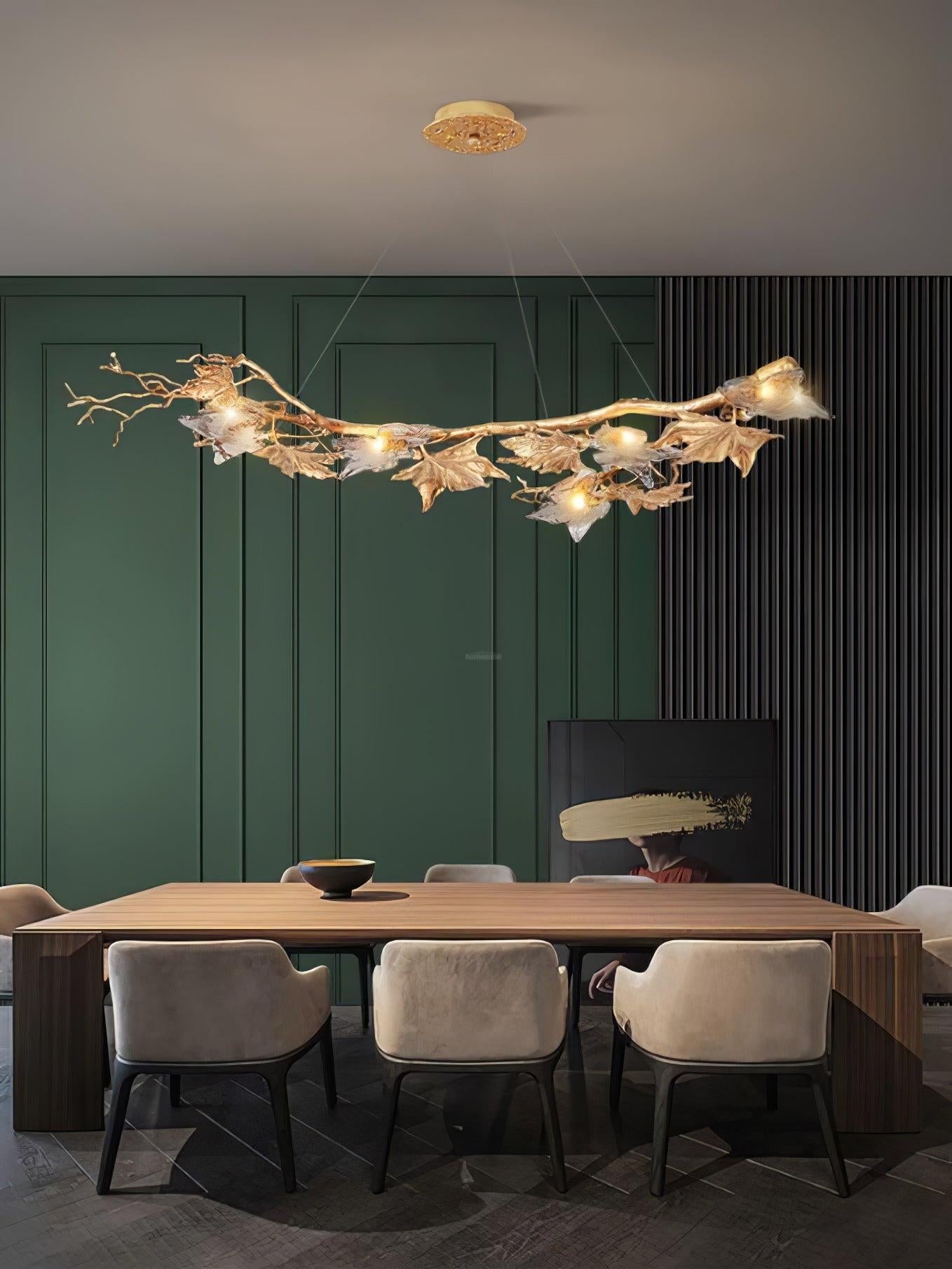 Folio Branch Type Brass Chandelier - Branch-1-Luxehomezone