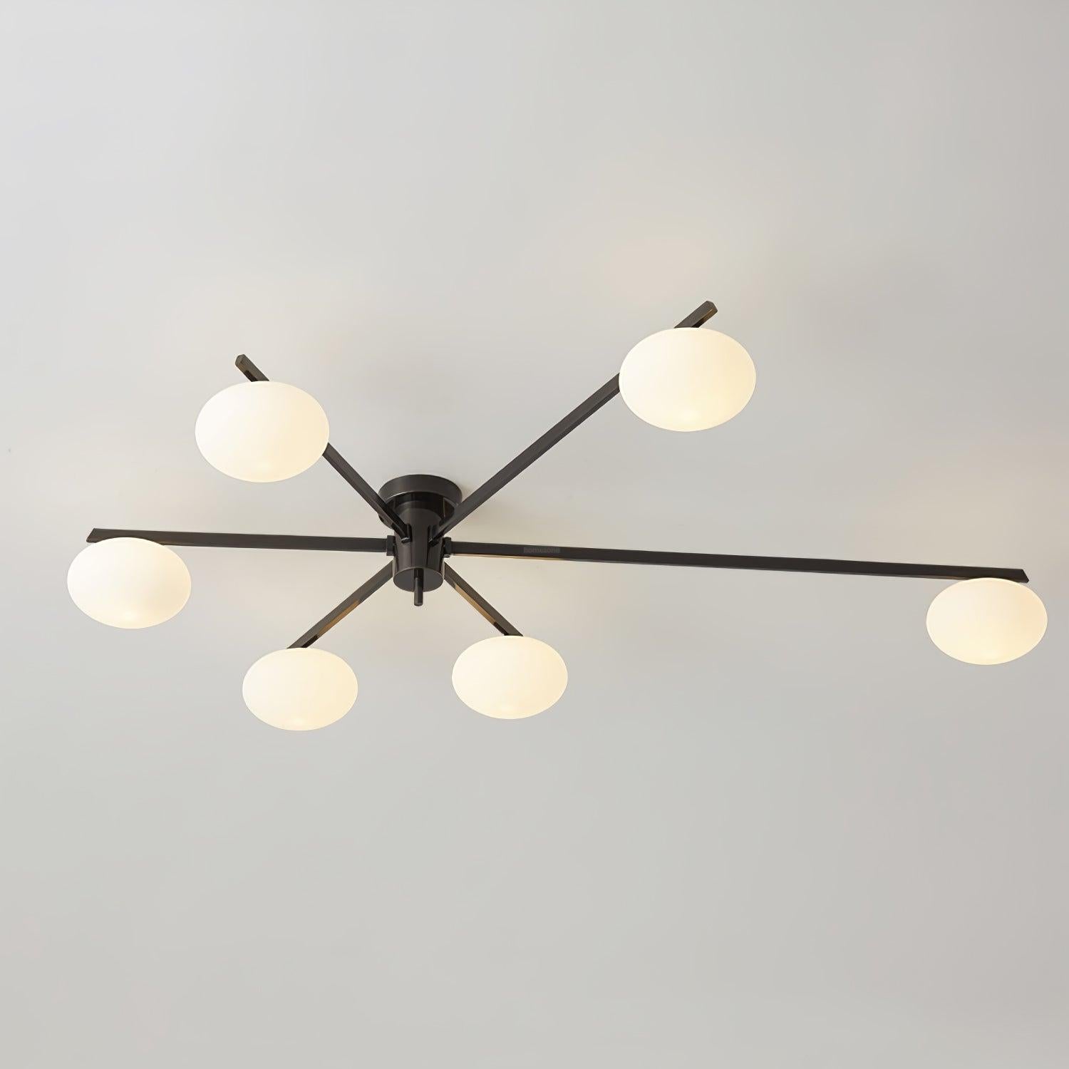 Ceiling Lamp with 3/5/6 heads - Optimized, Semi Flush Mounts-1-Luxehomezone