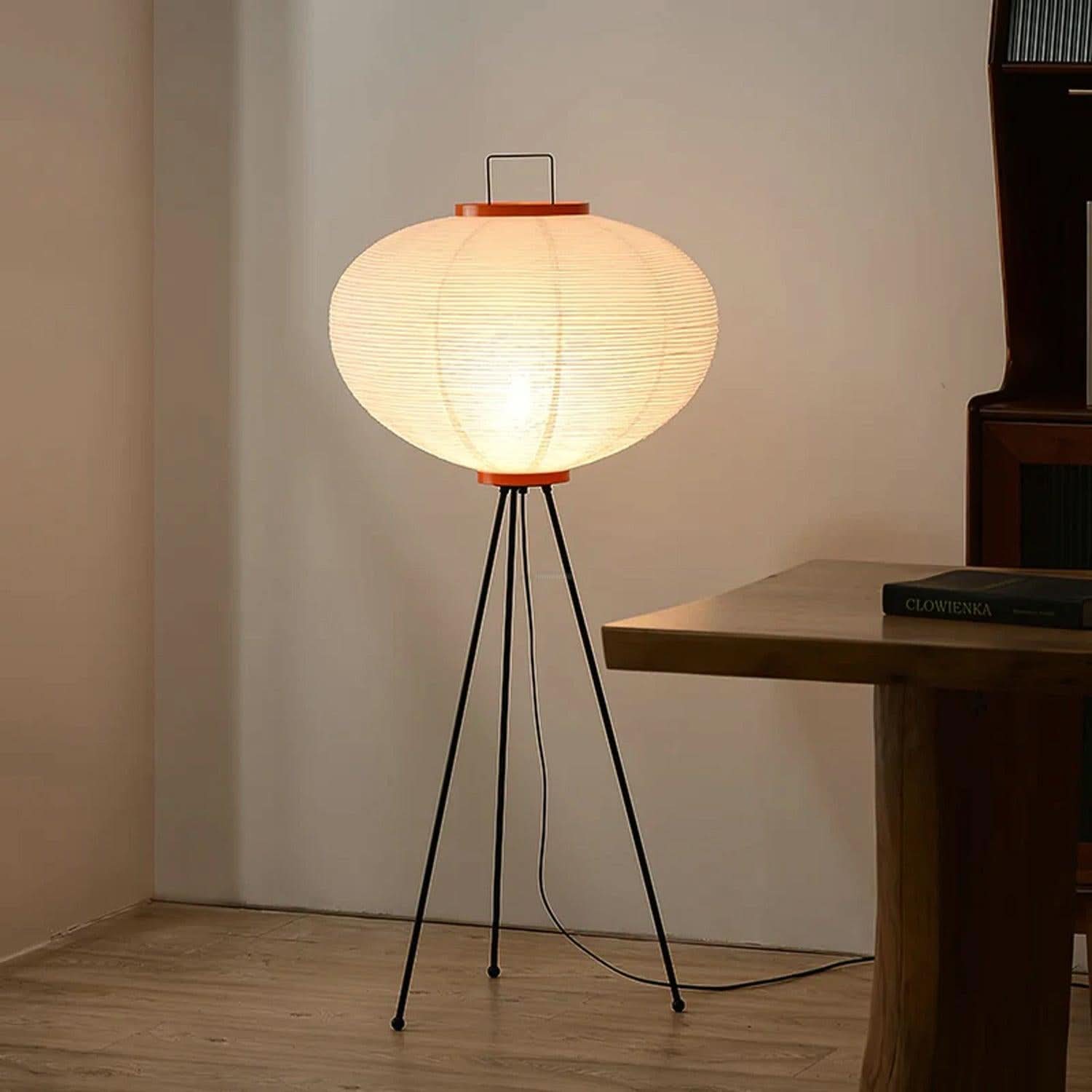 Akari Paper Floor Lamp - Luxehomezone
