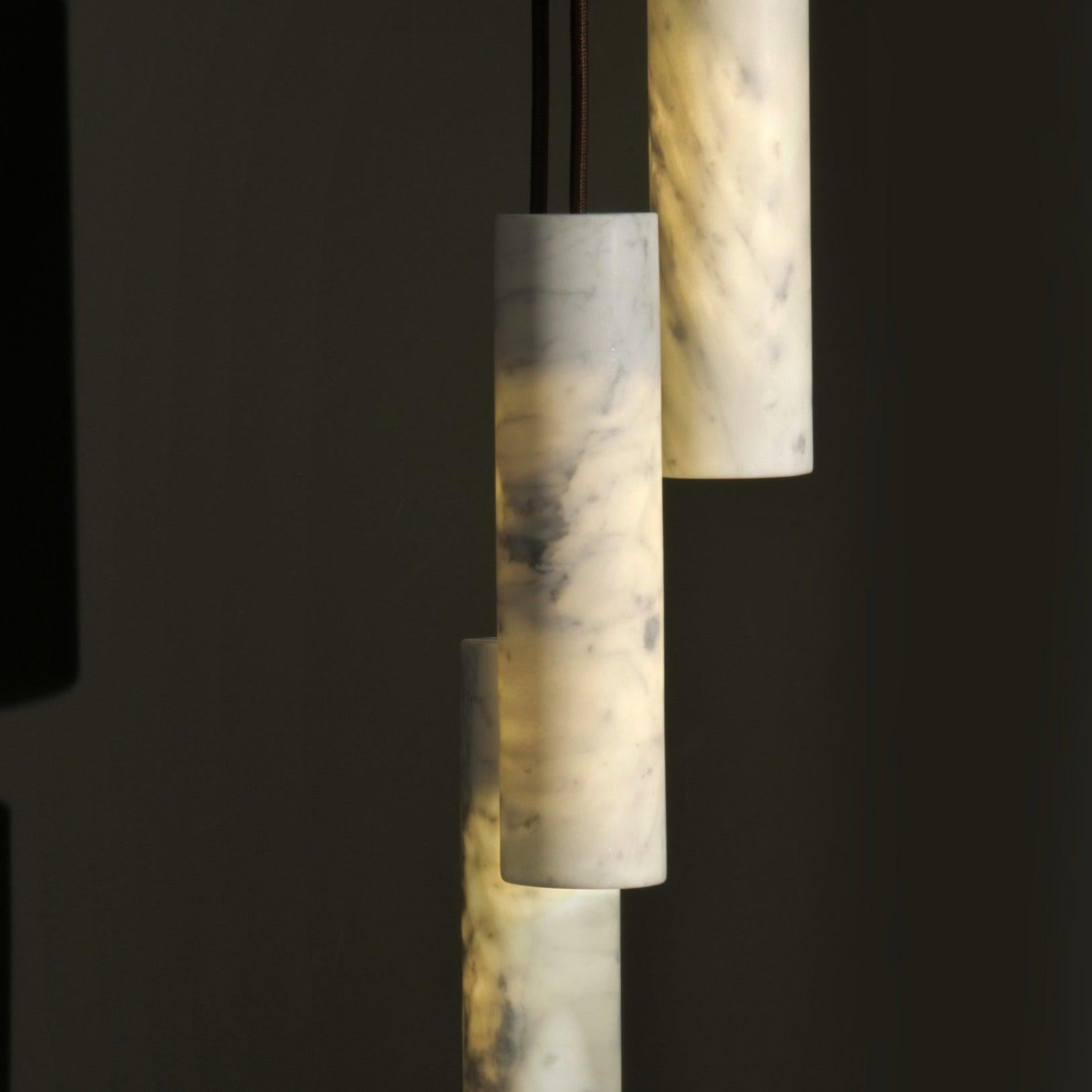Silo Alabaster Pendant Light - Luxehomezone