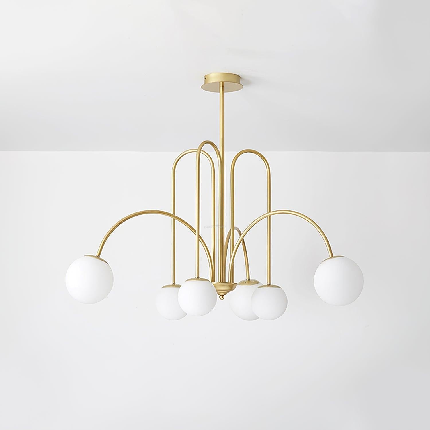 Delaney Chandelier with 6/8 heads - Bend-1-Luxehomezone
