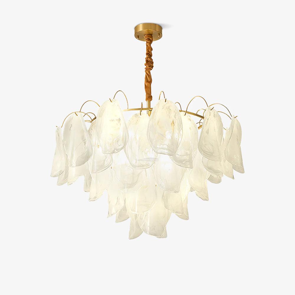Multi Tier Cloud Glass Pendant - Cylinder-1-Luxehomezone