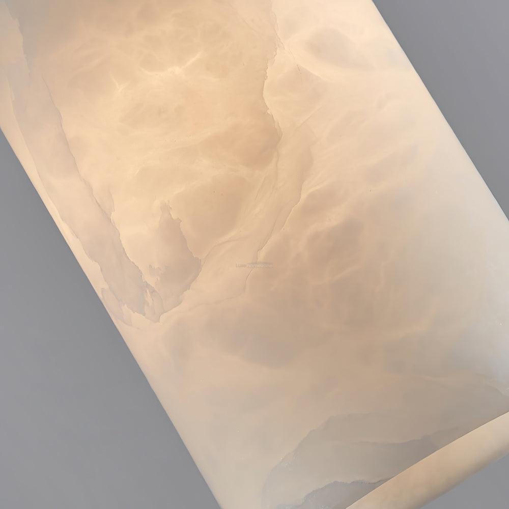 Etruscan Alabaster Marble Pendant Light - Alabaster, Alabaster Pendant-1-Luxehomezone