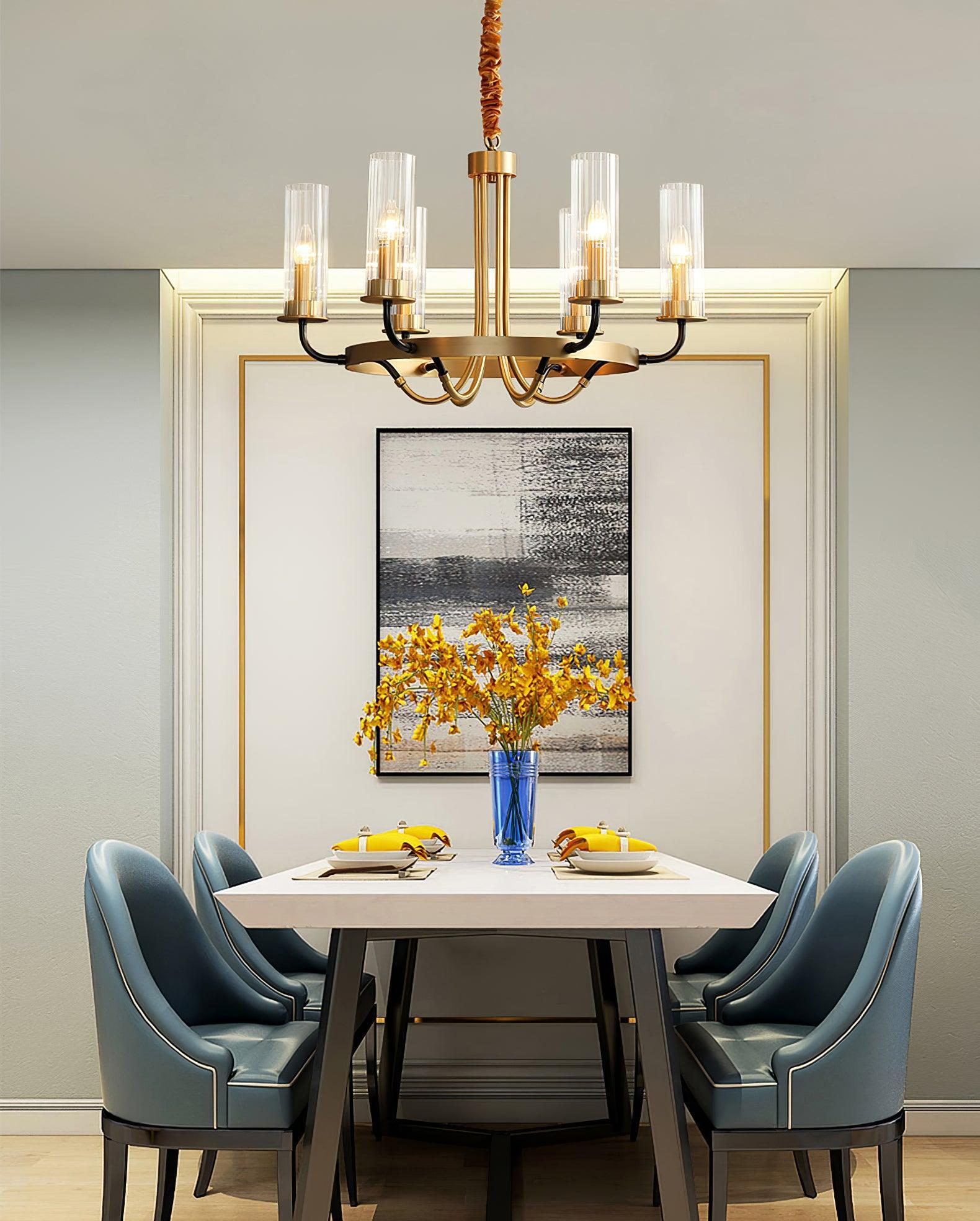 Kearney Chandelier Φ 27.2″ - Lucency-1-Luxehomezone