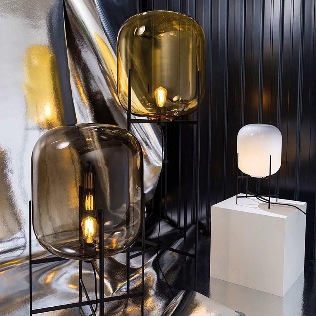 Oda Floor lamp ∅ 18.9″ - Luxehomezone