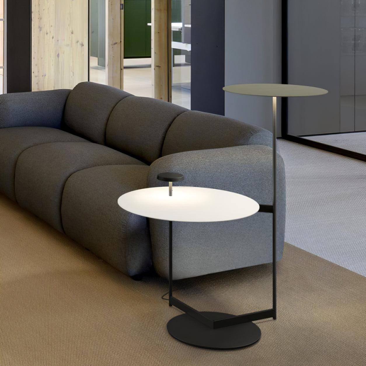 Flat Floor Lamp  ∅ 29.9″ - Luxehomezone
