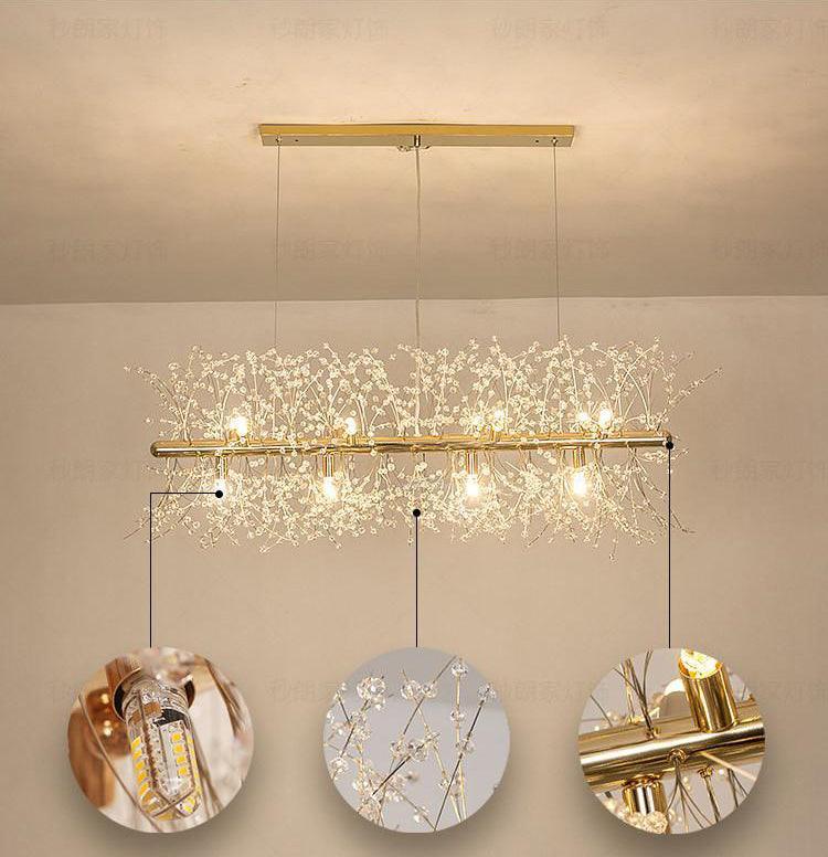Dandelion Chandelier with 9/12 heads - Luxehomezone