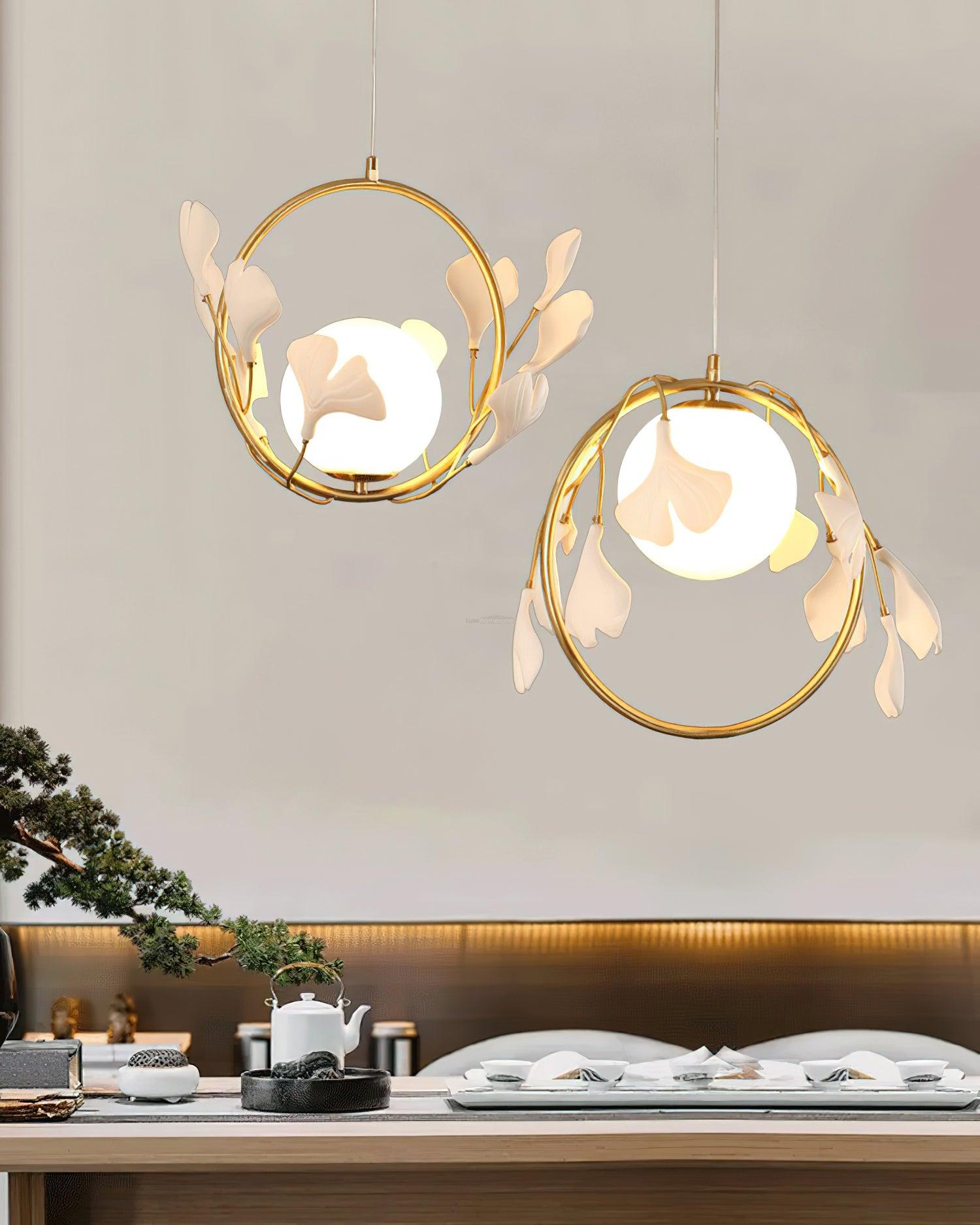 Gingko Pendant - Gingko, Gingko Chandelier-1-Luxehomezone