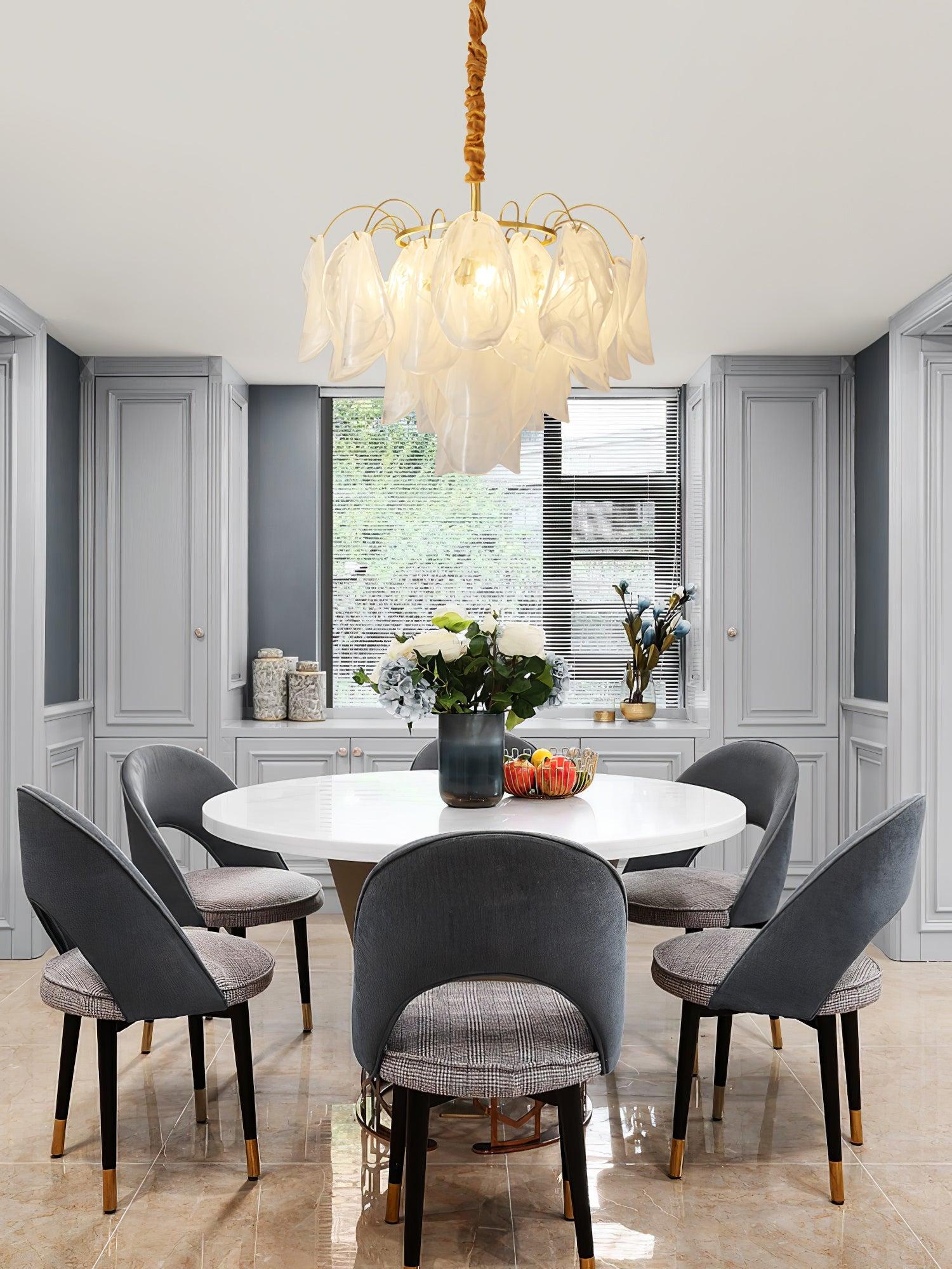 Multi Tier Cloud Glass Pendant - Cylinder-1-Luxehomezone