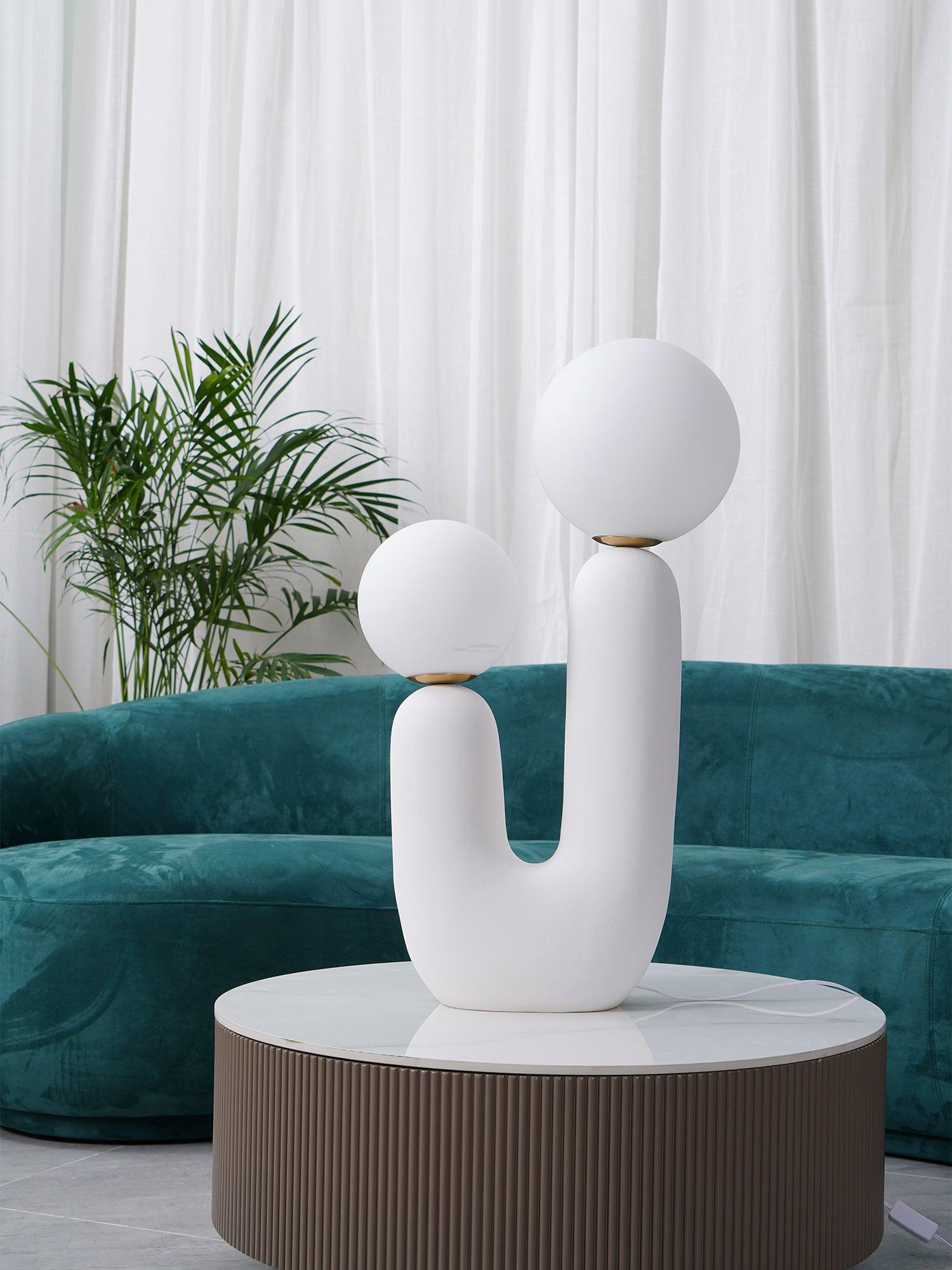 Oo Ceramics Table Lamp ∅ 22.4″ - Candy-1-Luxehomezone