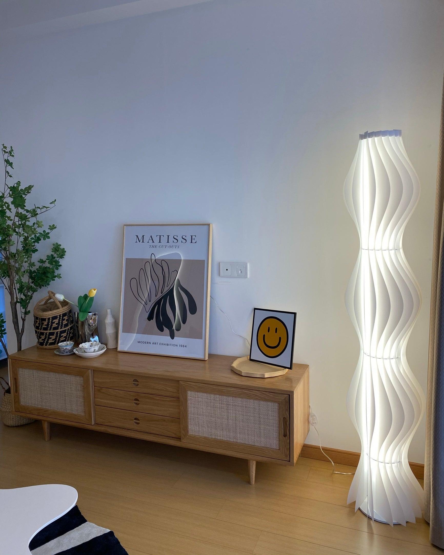 Vapor Floor Lamp Dia 35cm - Pillar-1-Luxehomezone