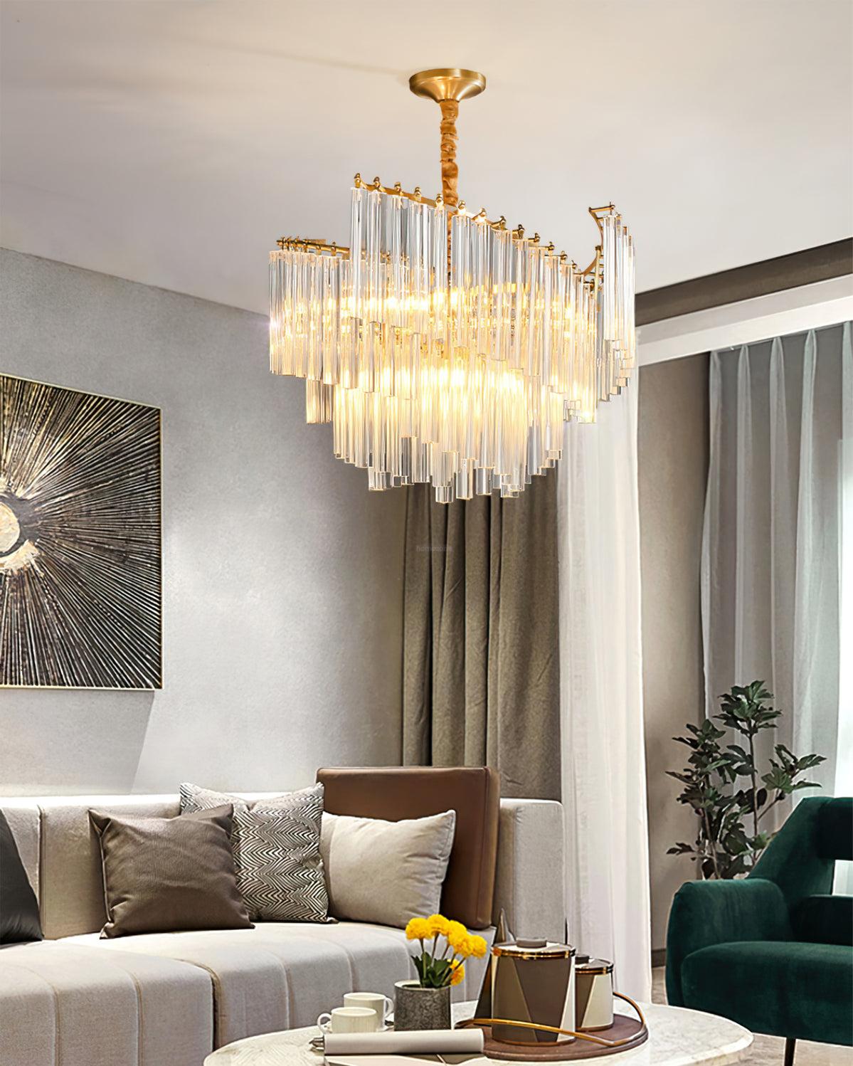 Brinicle Crystal Chandelier - Crystals-1-Luxehomezone