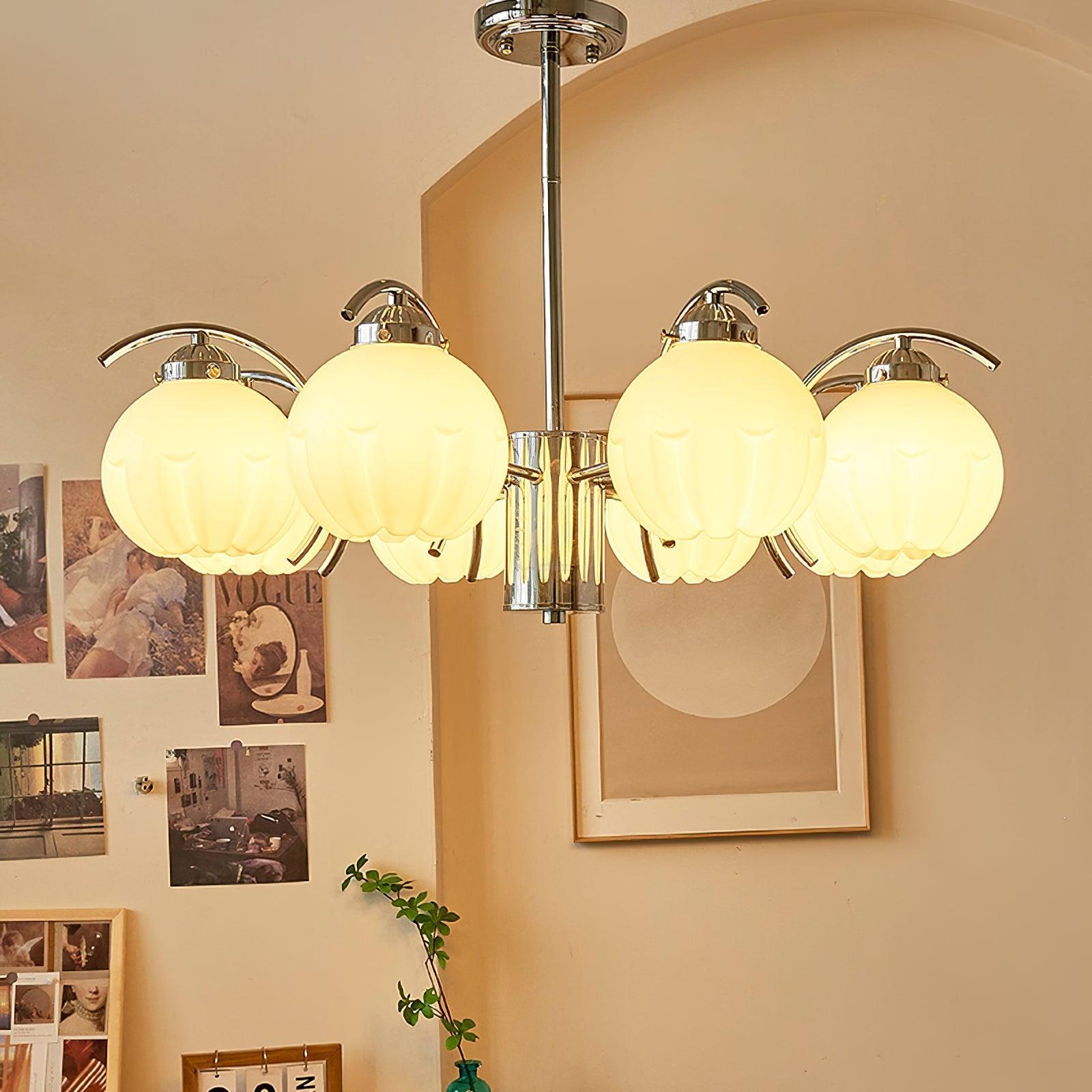 Litchford 5Lt Chandelier Φ 17.3″ - Bend-1-Luxehomezone