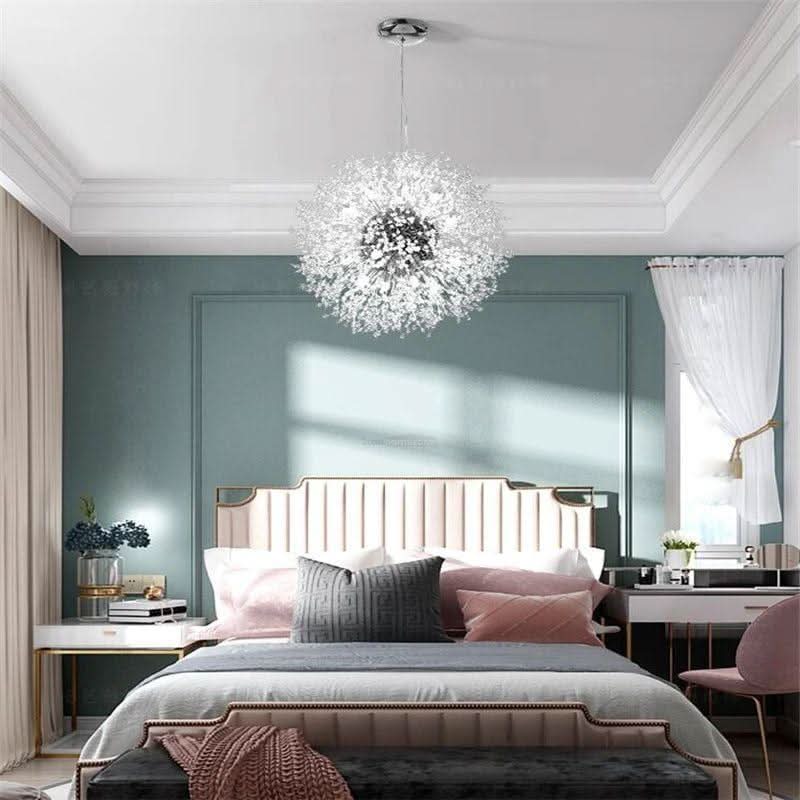 Crystal Dandelion Chandelier with 9/12/16 heads - Luxehomezone
