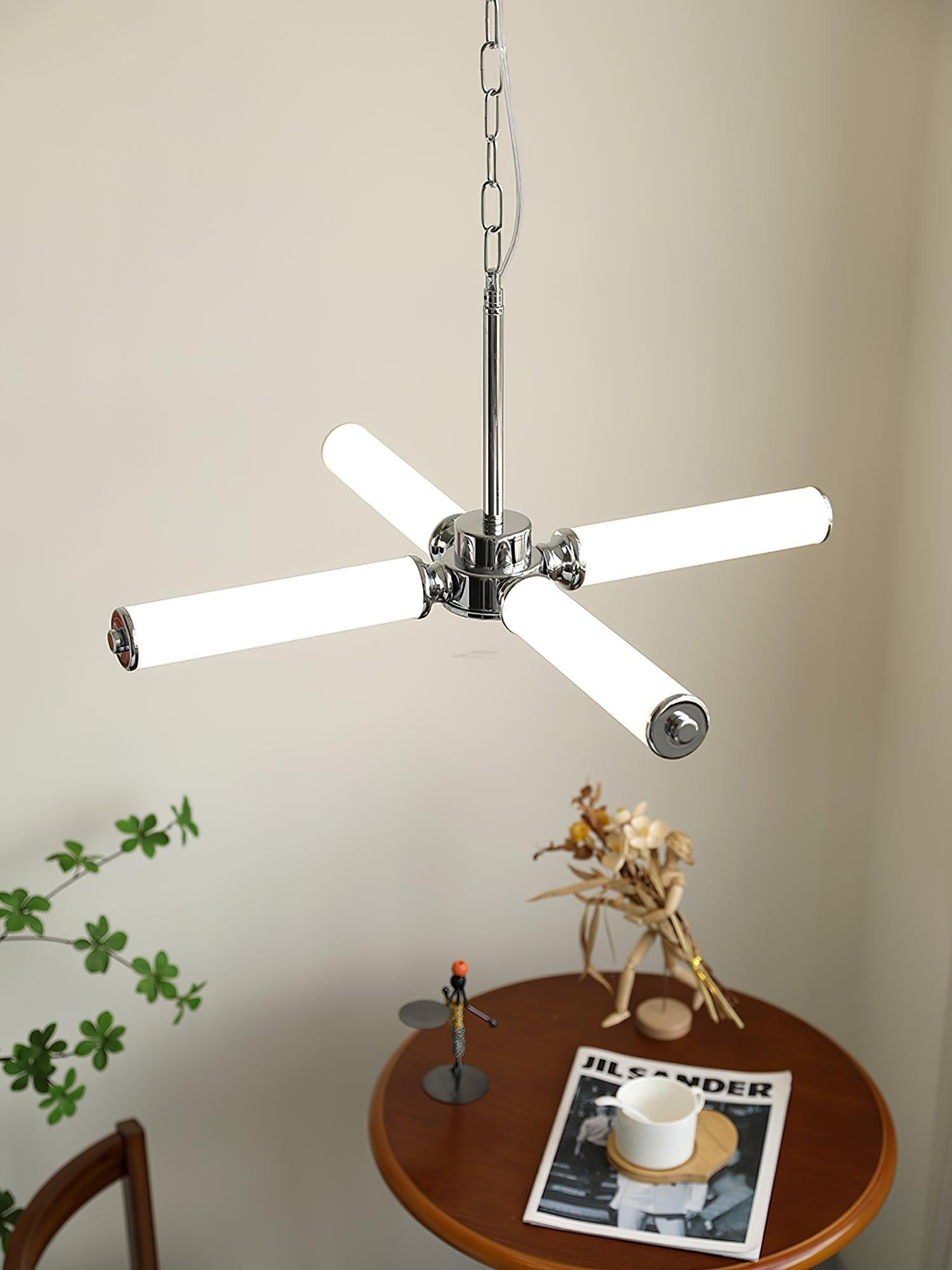 Huntington LED Chandelier ∅ 23.6″ - Tube-1-Luxehomezone