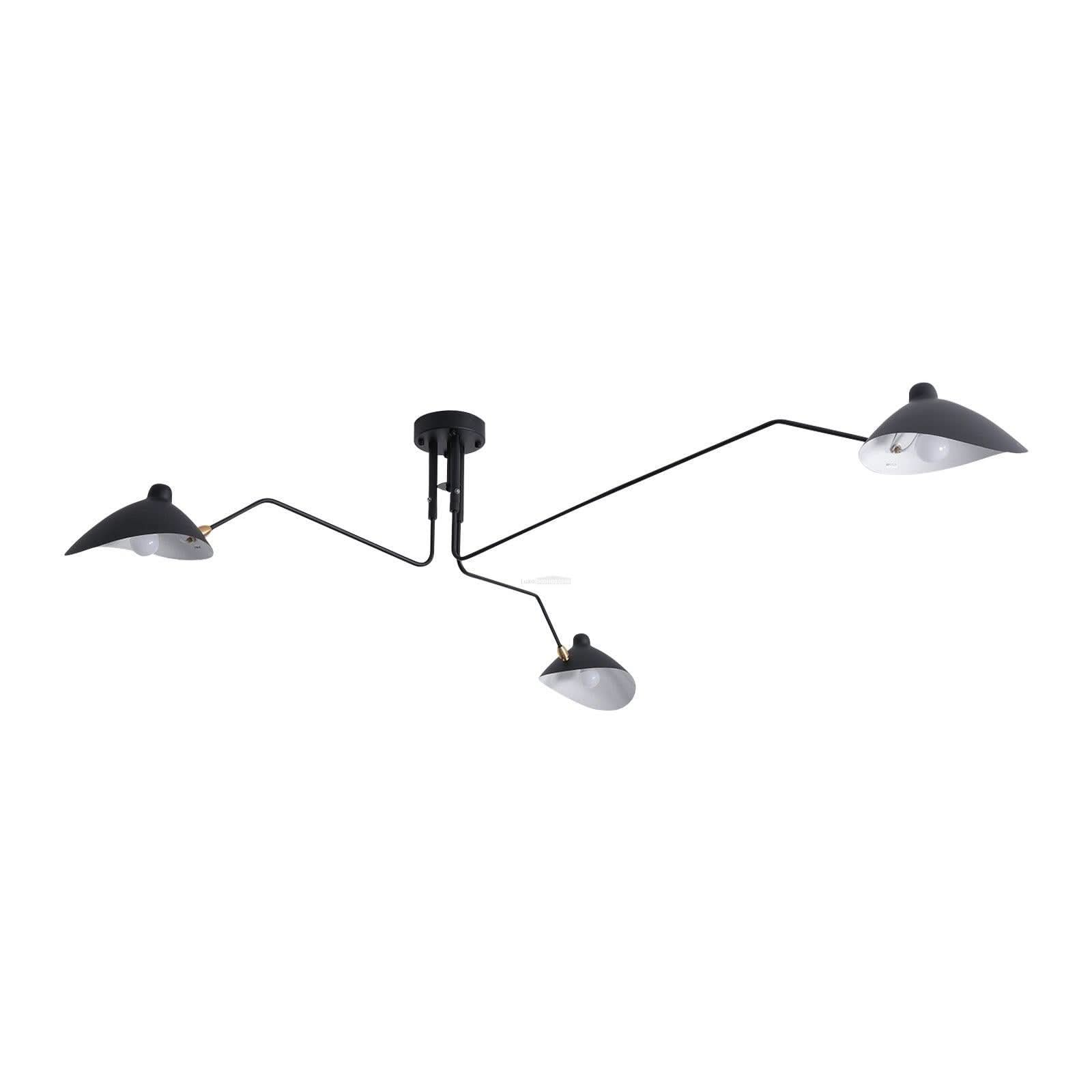 Serge Mouille Ceiling Light Style A - Luxehomezone